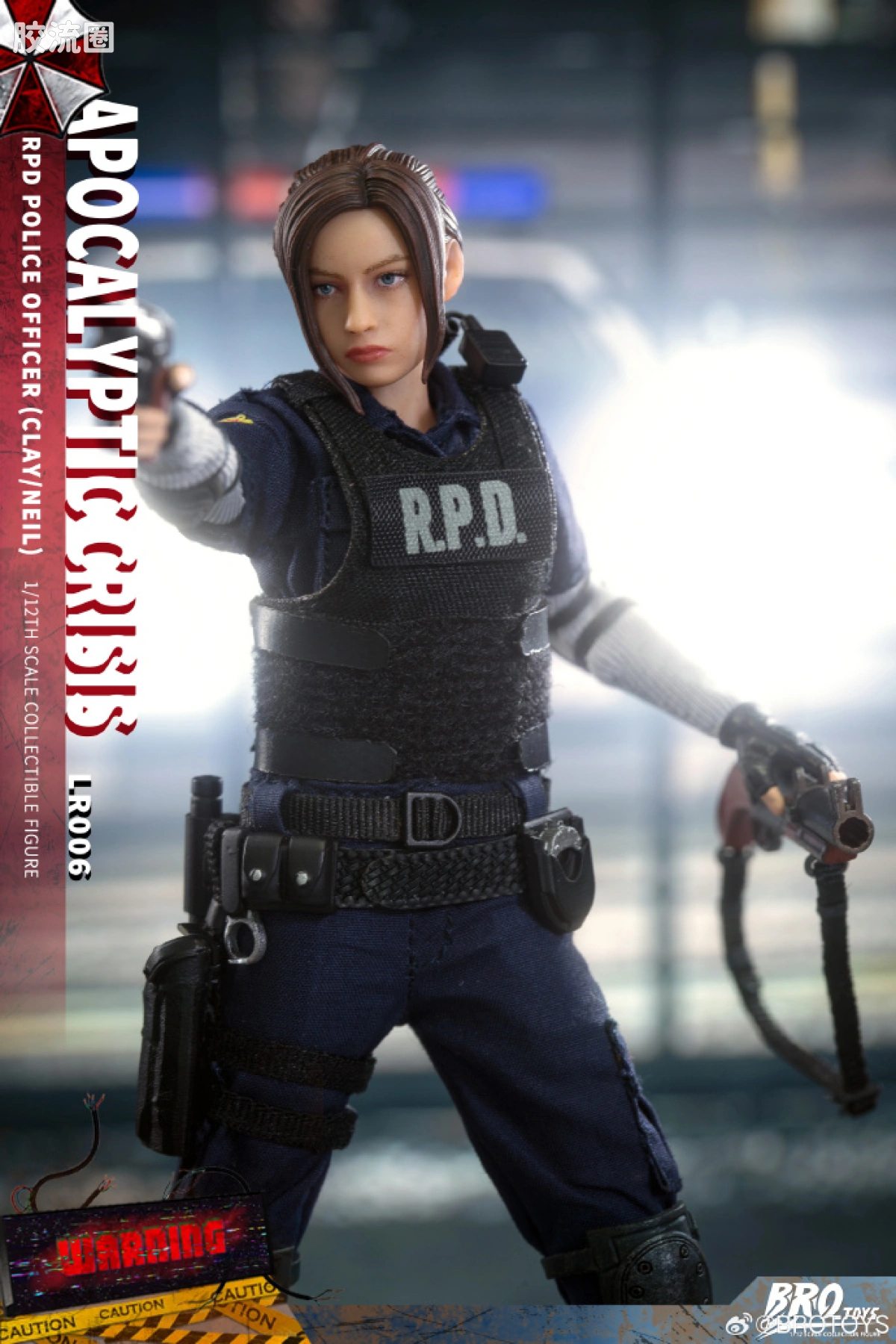 BROTOYS系列 LR 系列 LR006 末日危机 RPD警官套装（克莱/尼尔） - 图片