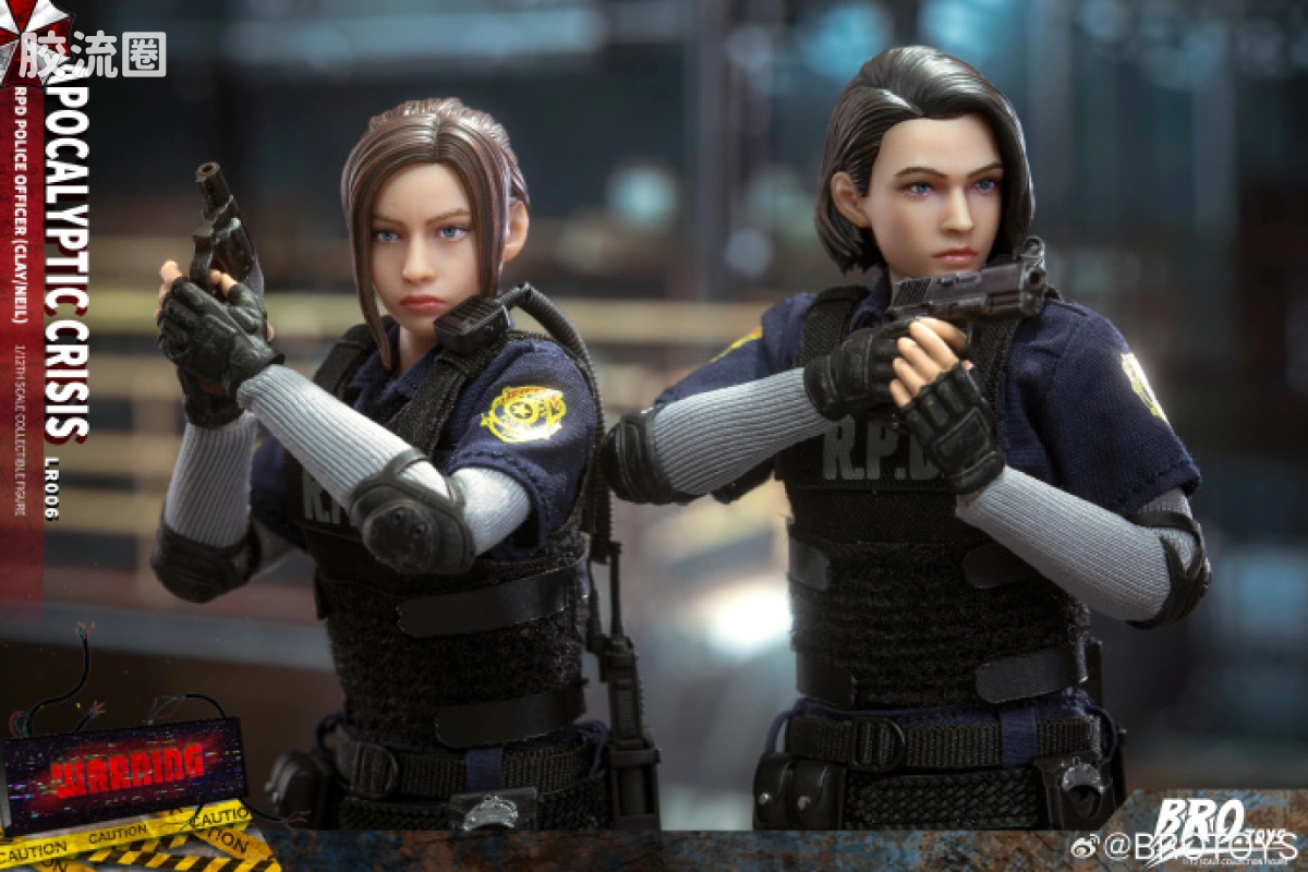 BROTOYS系列 LR 系列 LR006 末日危机 RPD警官套装（克莱/尼尔） - 图片