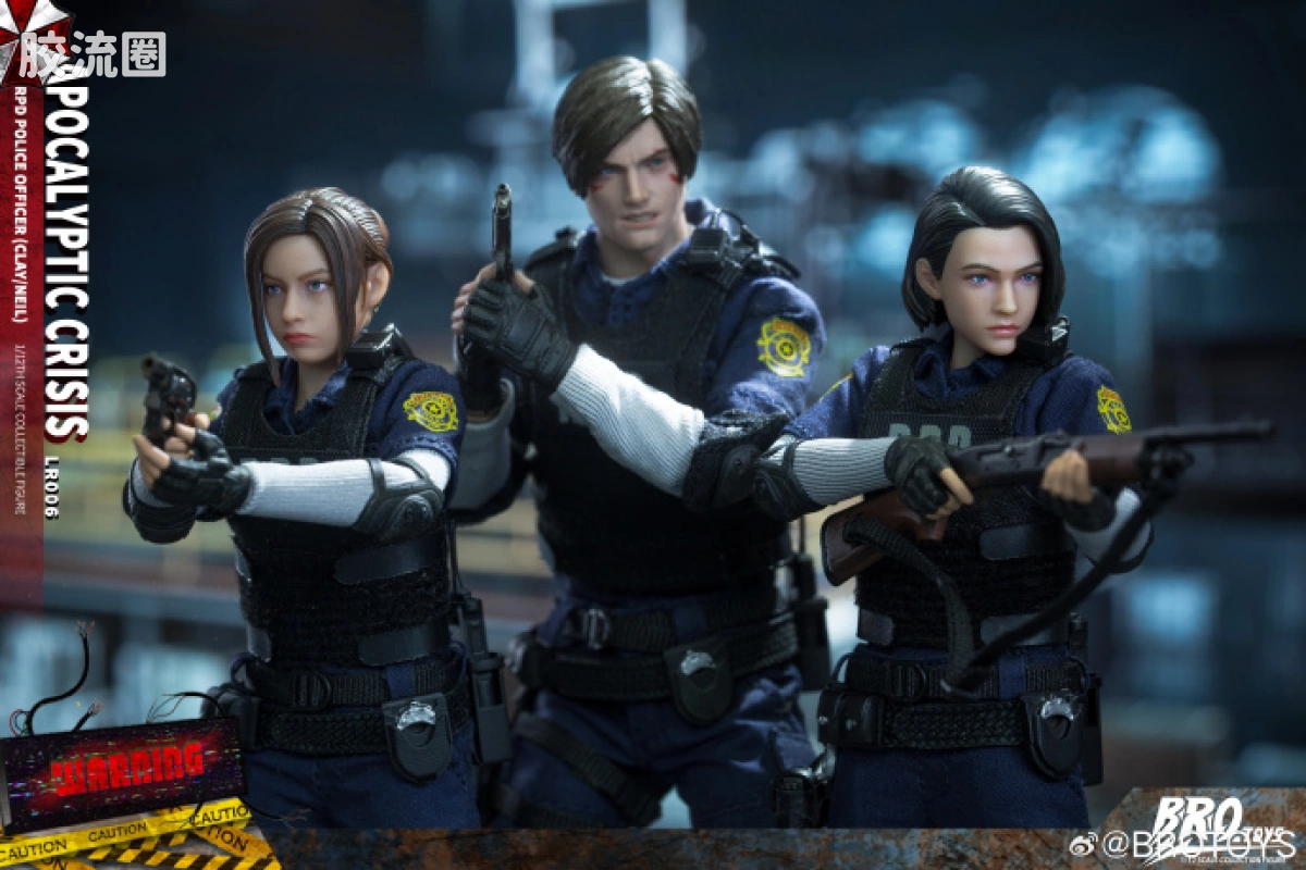 BROTOYS系列 LR 系列 LR006 末日危机 RPD警官套装（克莱/尼尔） - 图片