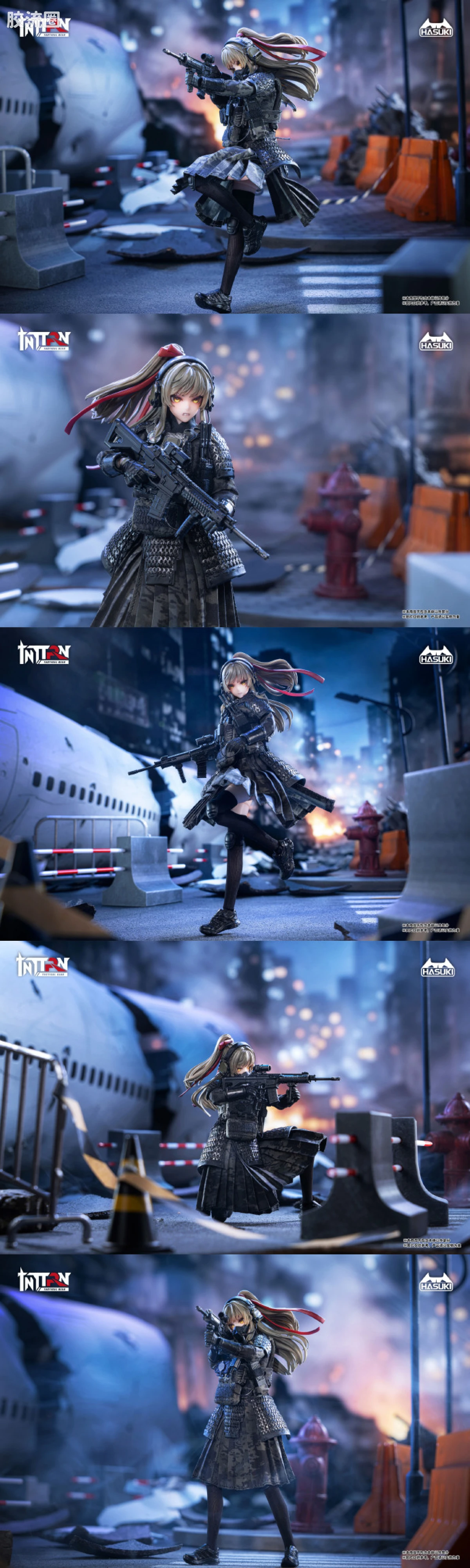 HASUKI-神猫跳动 手办与可动人形系列 Pocket Art系列 014 金吾前卫 - 图片