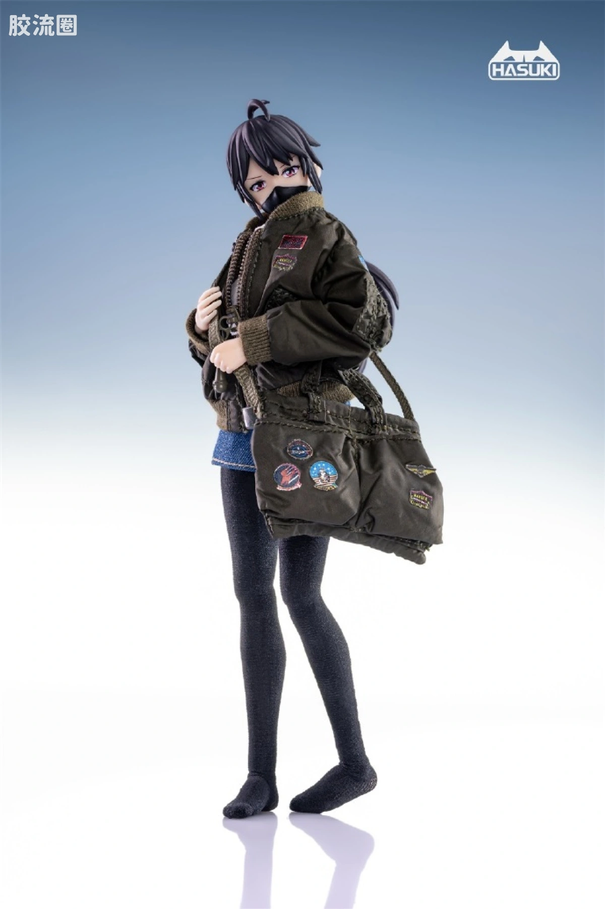 HASUKI-神猫跳动 手办与可动人形系列 服装套装 CS007 空军夹克套装 - 图片