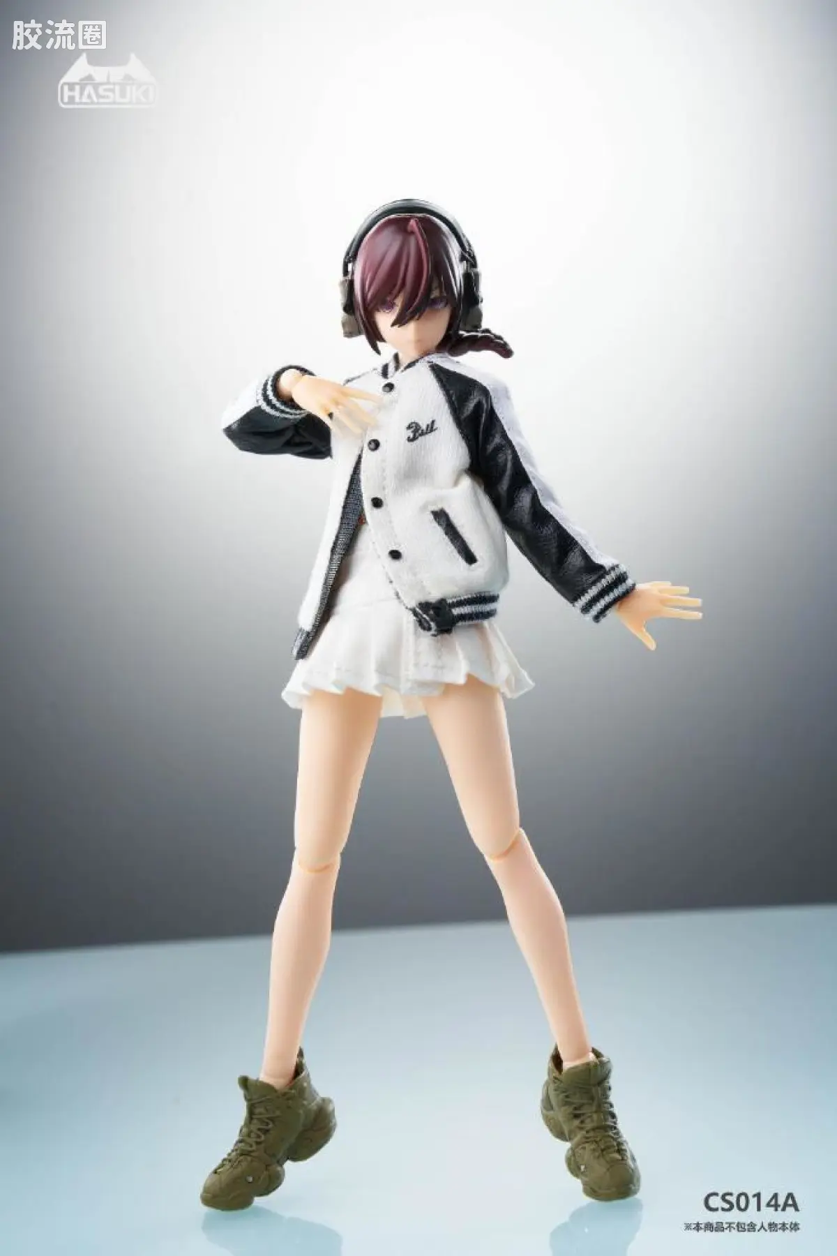 HASUKI-神猫跳动 手办与可动人形系列 服装套装 CS014A 棒球衫 - 图片