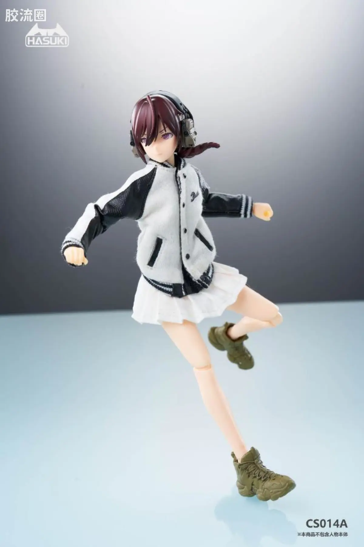 HASUKI-神猫跳动 手办与可动人形系列 服装套装 CS014A 棒球衫 - 图片