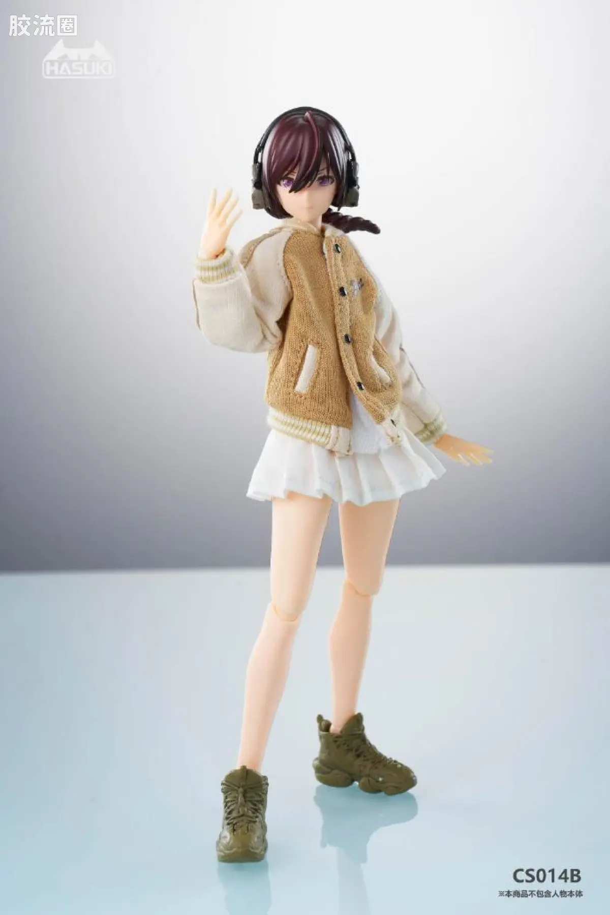 HASUKI-神猫跳动 手办与可动人形系列 服装套装 CS014B 棒球衫 - 图片