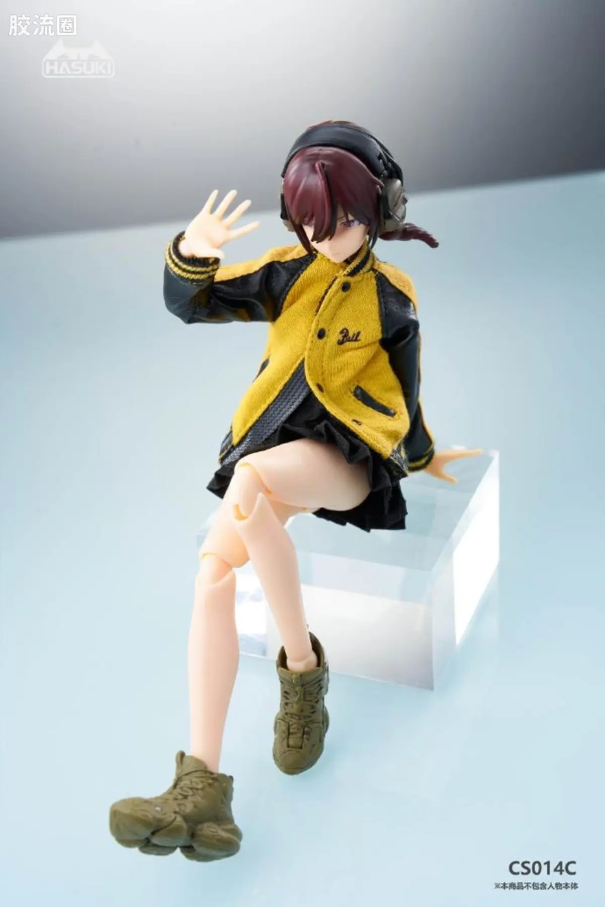 HASUKI-神猫跳动 手办与可动人形系列 服装套装 CS014C 棒球衫 - 图片