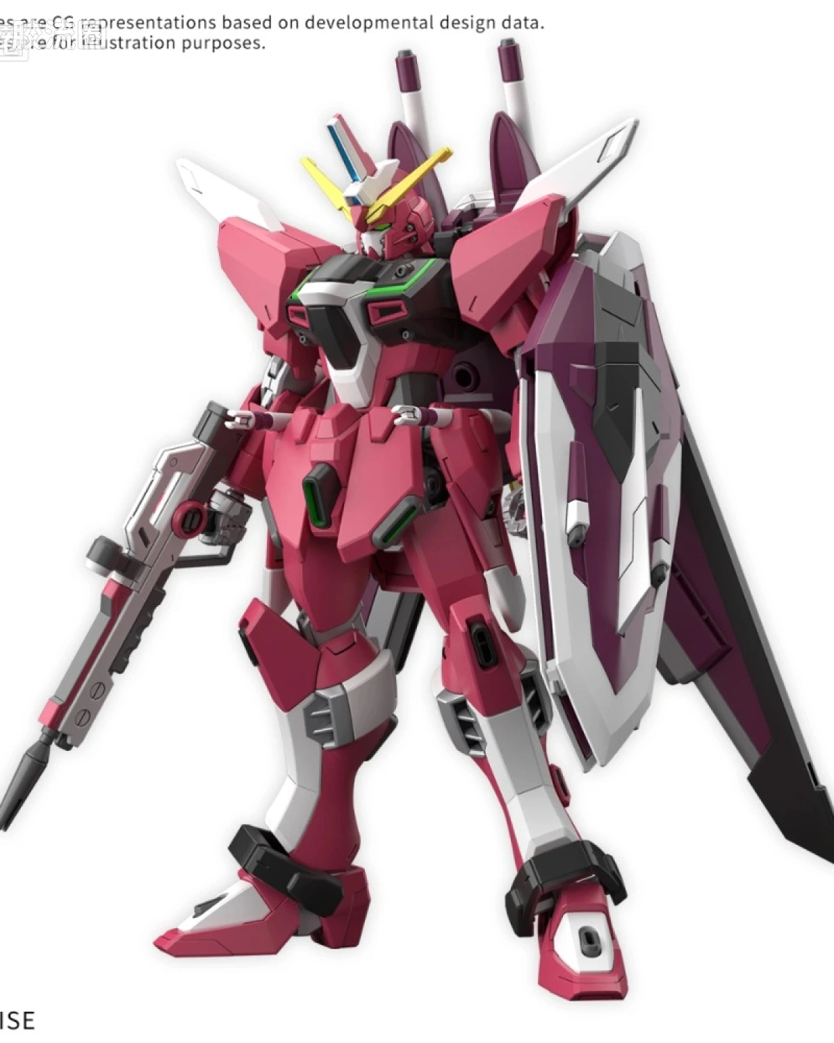 HGUC 普通版 无限正义高达&推进组件（暂定）