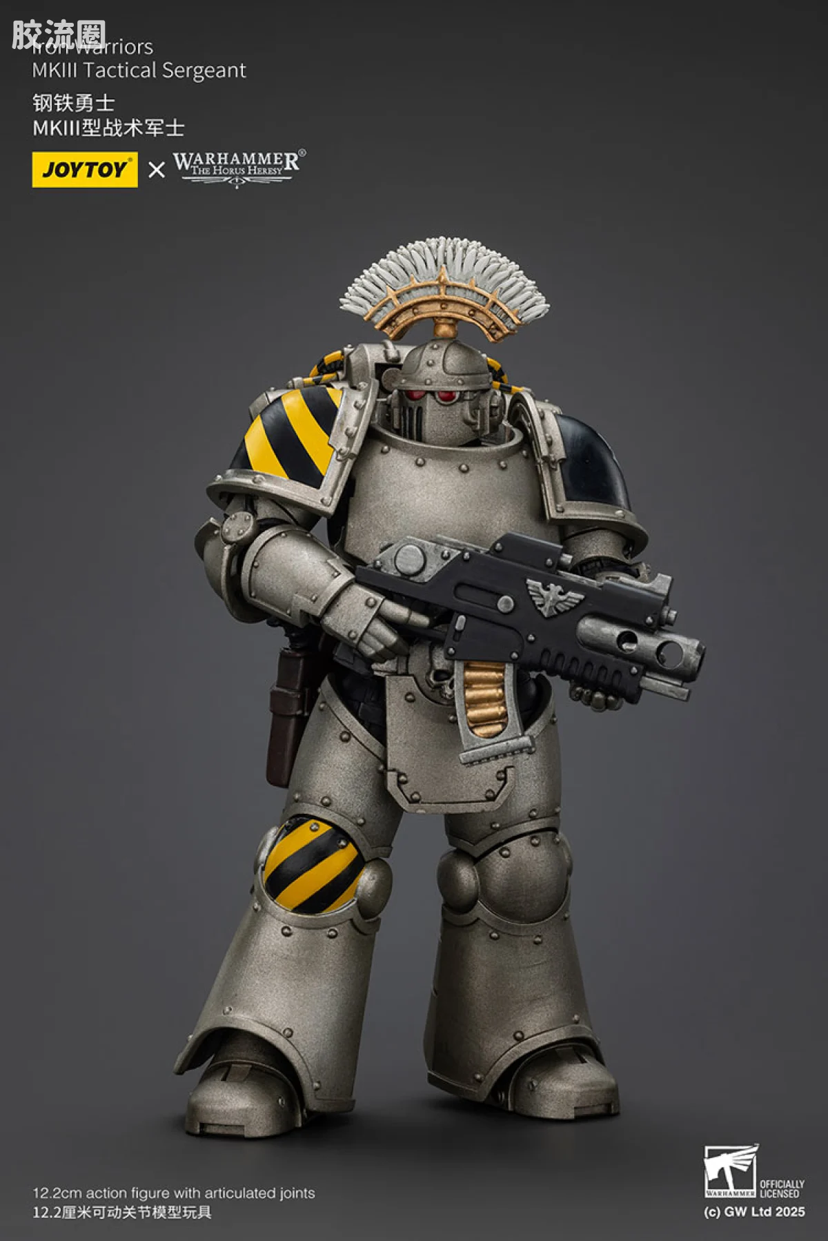 JOYTOY x 战锤40K null HH钢铁勇士 MK3战术军士 - 图片