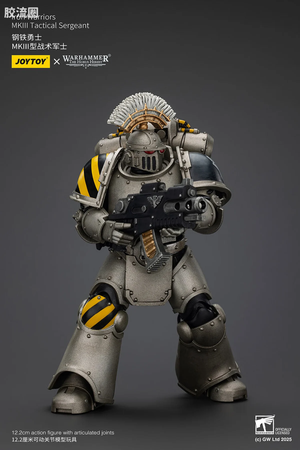 JOYTOY x 战锤40K null HH钢铁勇士 MK3战术军士 - 图片
