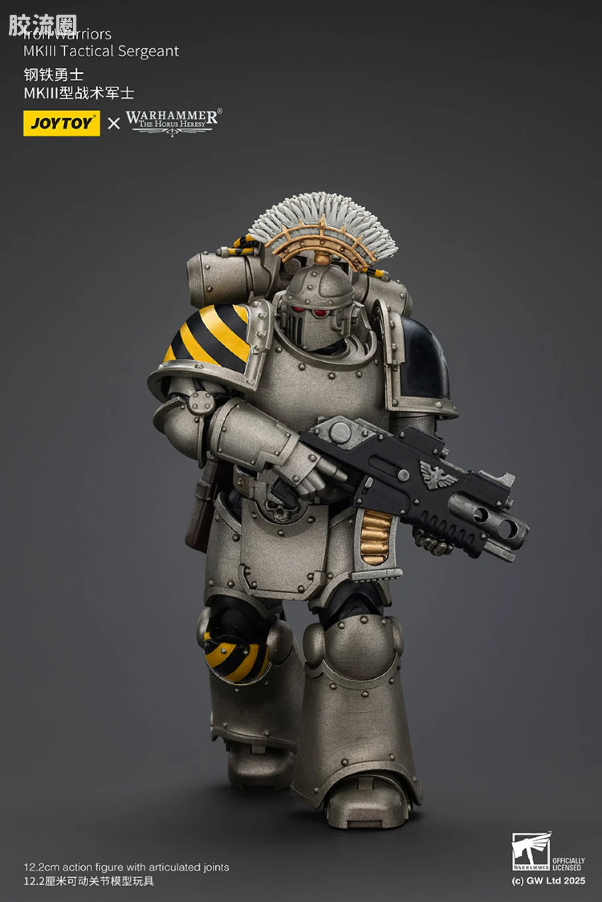 JOYTOY x 战锤40K null HH钢铁勇士 MK3战术军士 - 图片
