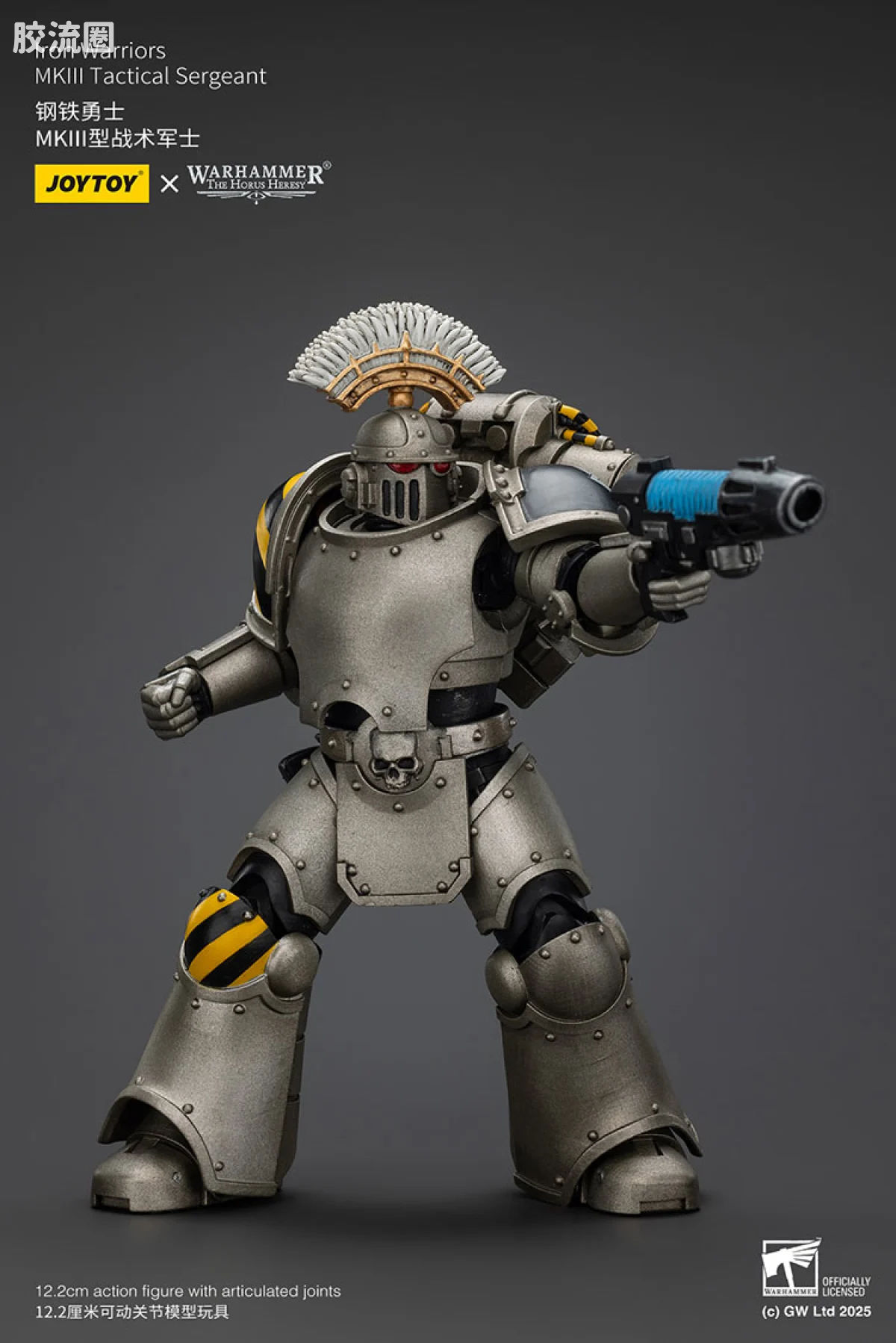 JOYTOY x 战锤40K null HH钢铁勇士 MK3战术军士 - 图片