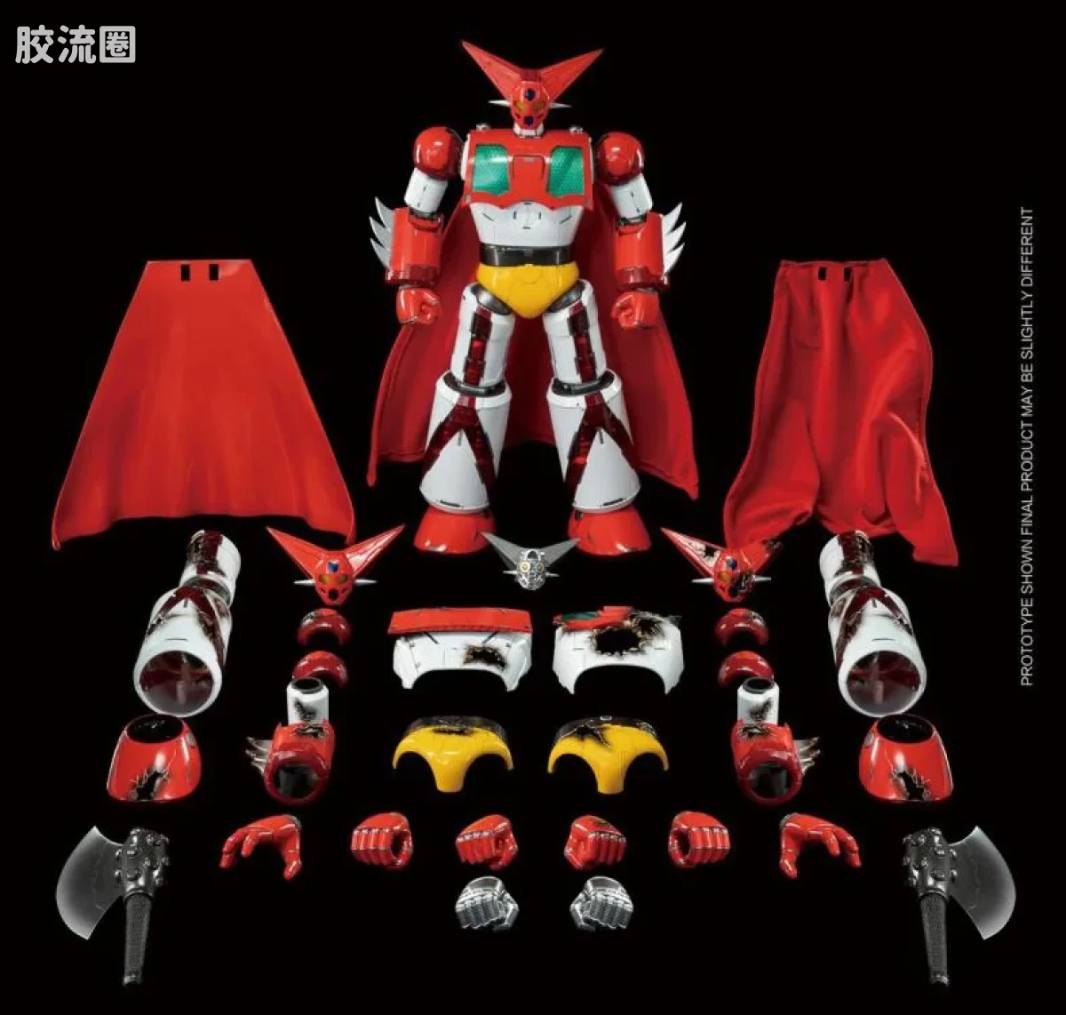 King-Arts机甲成品系列 普通版 DFS074 盖塔1号机 - 图片