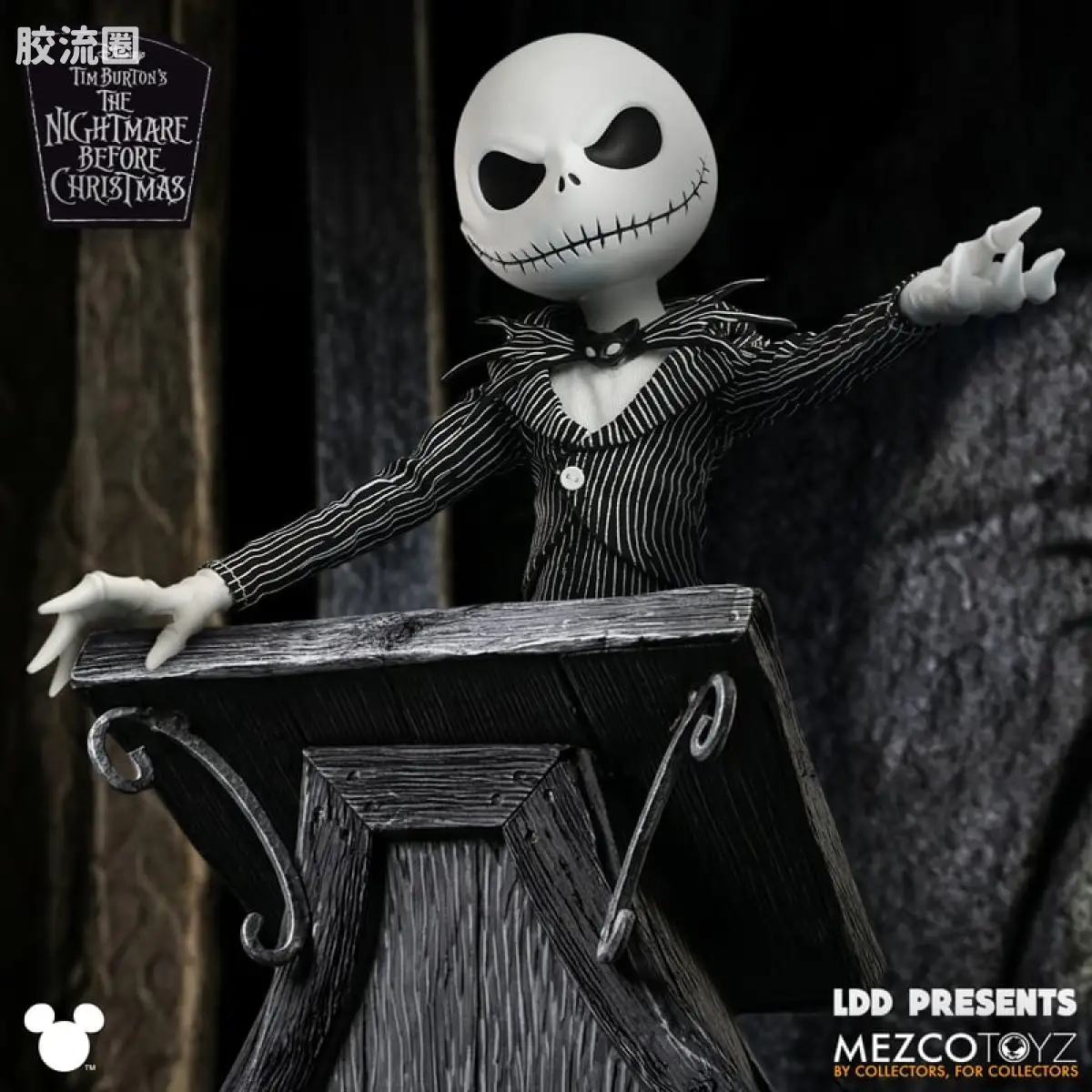 Mezco 娃娃系列 活死人娃娃系列 《圣诞夜惊魂》杰克·斯凯林顿 - 图片