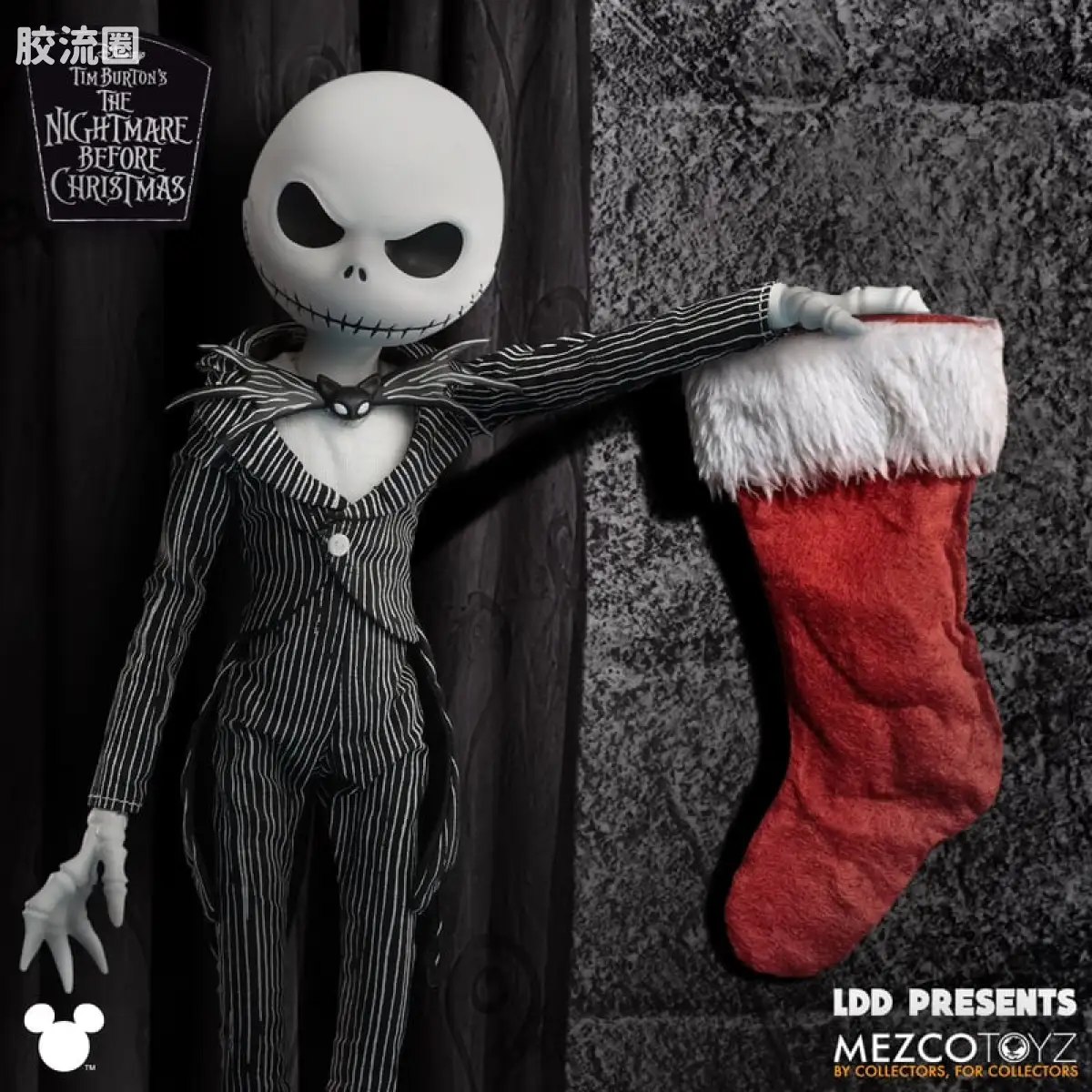 Mezco 娃娃系列 活死人娃娃系列 《圣诞夜惊魂》杰克·斯凯林顿 - 图片