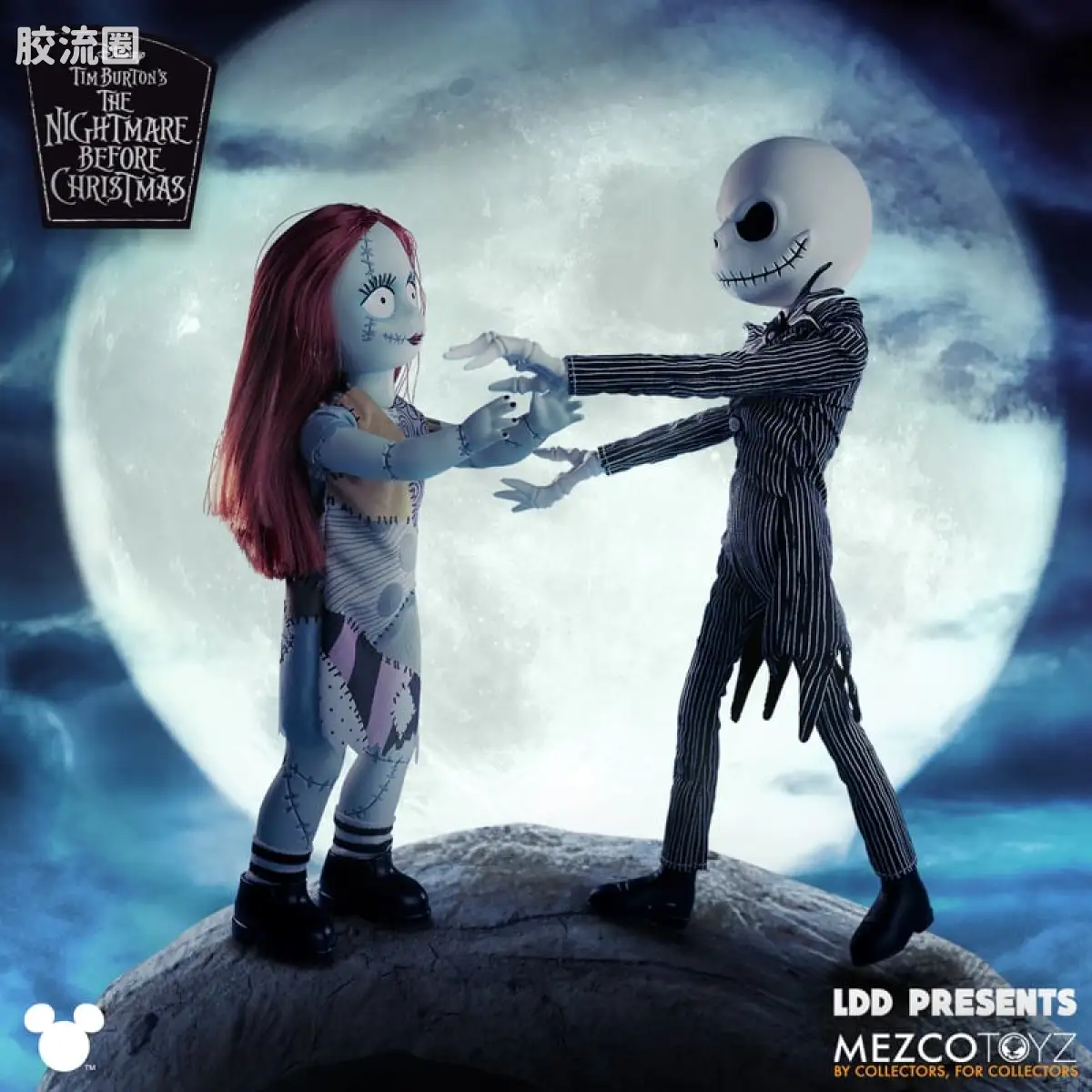 Mezco 娃娃系列 活死人娃娃系列 《圣诞夜惊魂》杰克·斯凯林顿 - 图片
