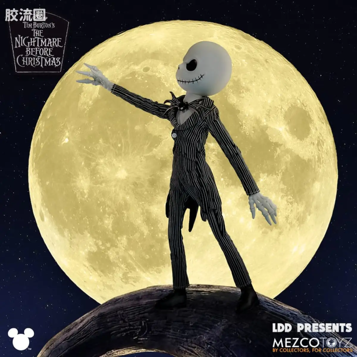 Mezco 娃娃系列 活死人娃娃系列 《圣诞夜惊魂》杰克·斯凯林顿 - 图片