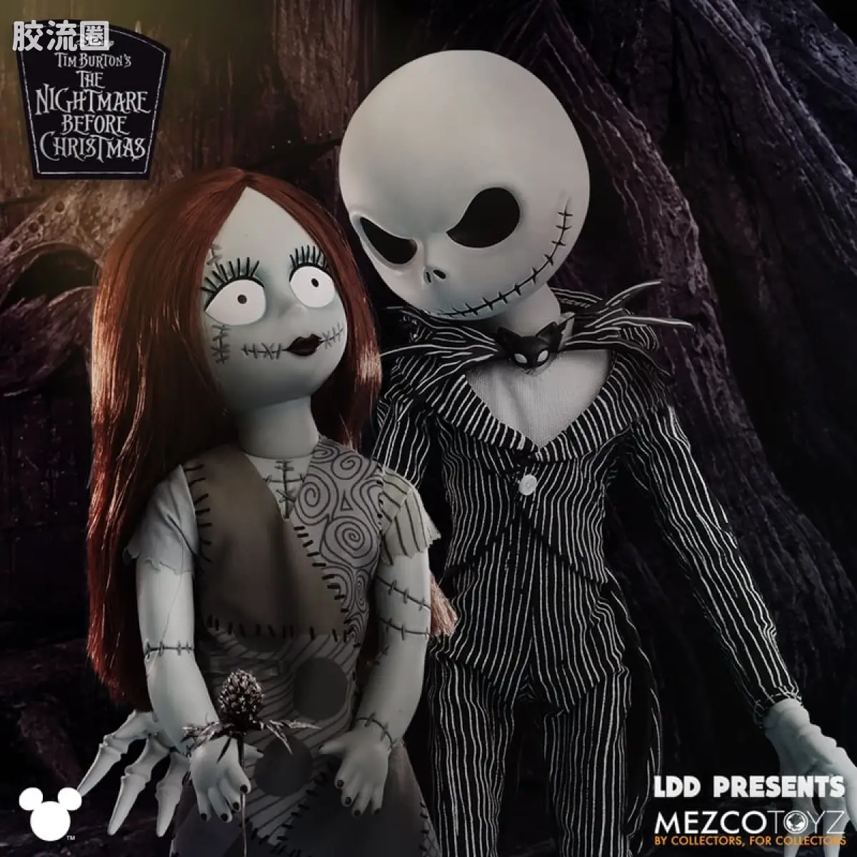 Mezco 娃娃系列 活死人娃娃系列 《圣诞夜惊魂》杰克·斯凯林顿 - 图片