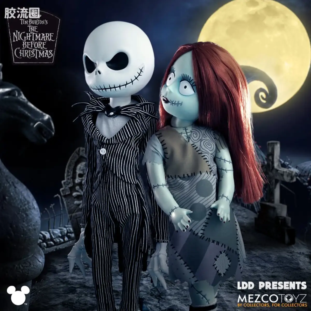 Mezco 娃娃系列 活死人娃娃系列 《圣诞夜惊魂》莎莉 - 图片