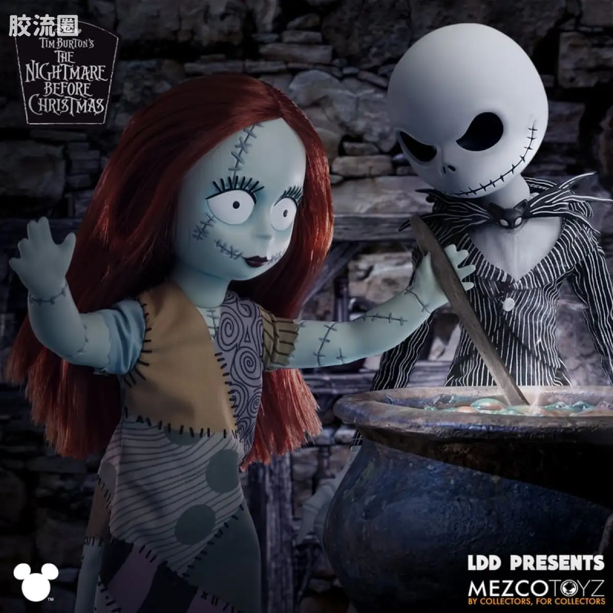 Mezco 娃娃系列 活死人娃娃系列 《圣诞夜惊魂》莎莉 - 图片