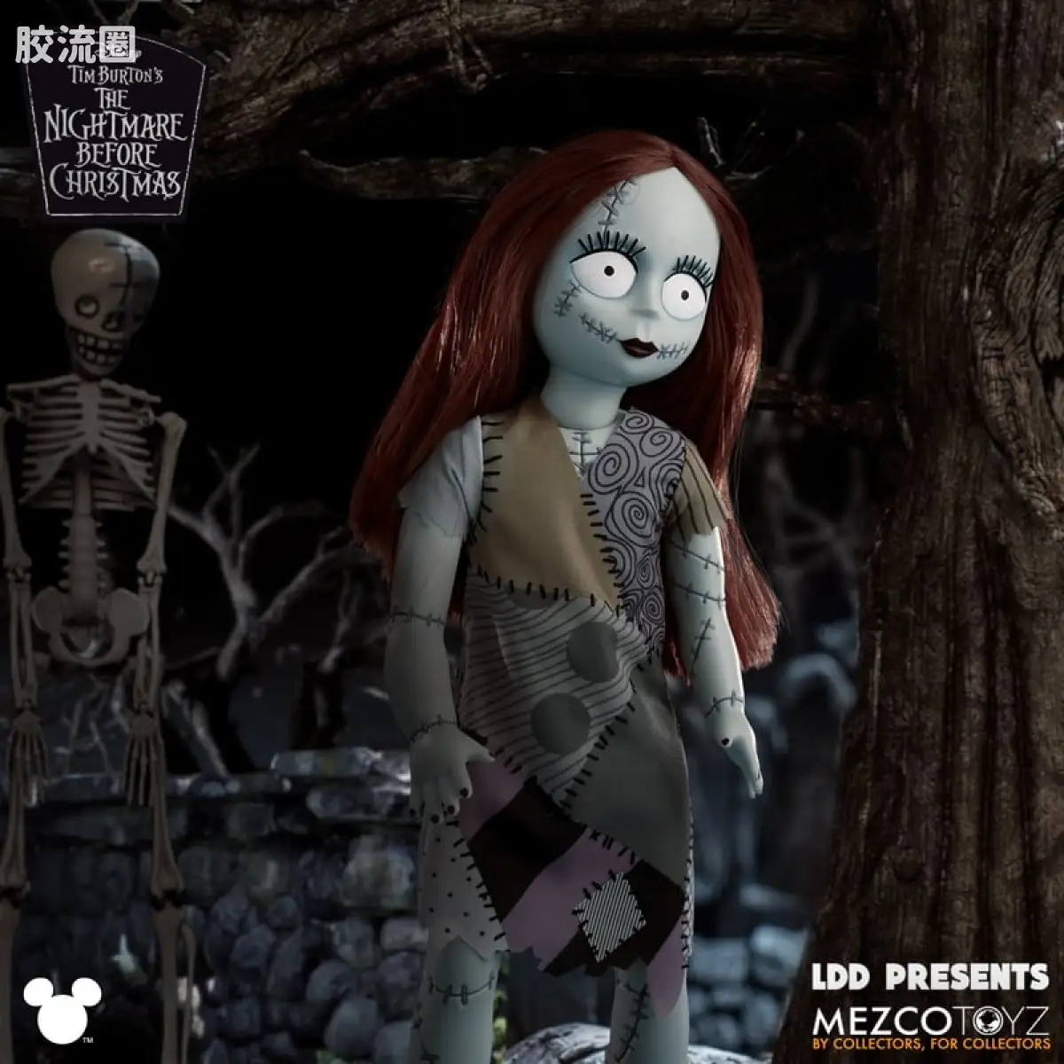 Mezco 娃娃系列 活死人娃娃系列 《圣诞夜惊魂》莎莉 - 图片