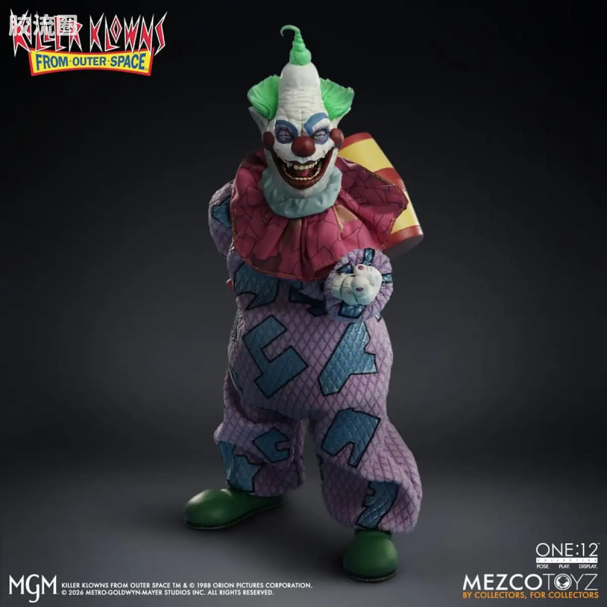 Mezco one-12系列 1/12集体系列 外太空杀人小丑：Jumbo - 图片