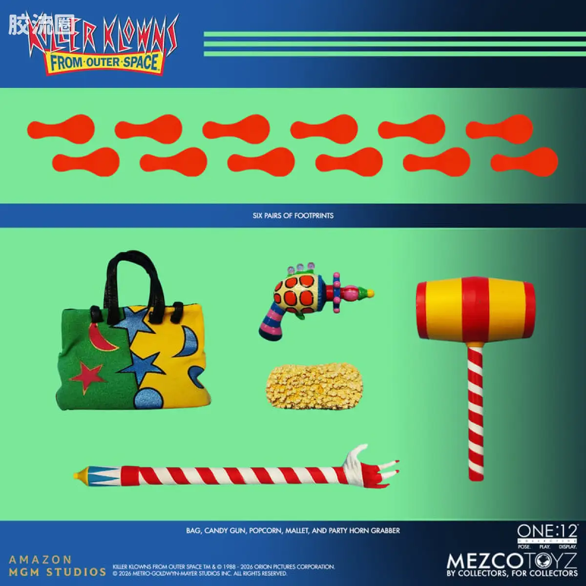 Mezco one-12系列 1/12集体系列 外太空杀人小丑：Jumbo - 图片