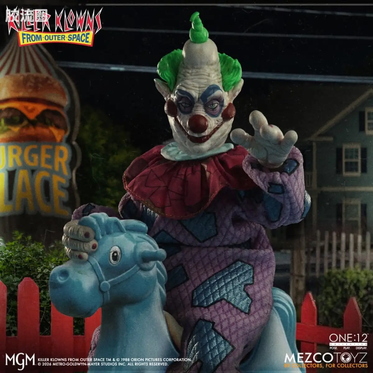 Mezco one-12系列 1/12集体系列 外太空杀人小丑：Jumbo - 图片