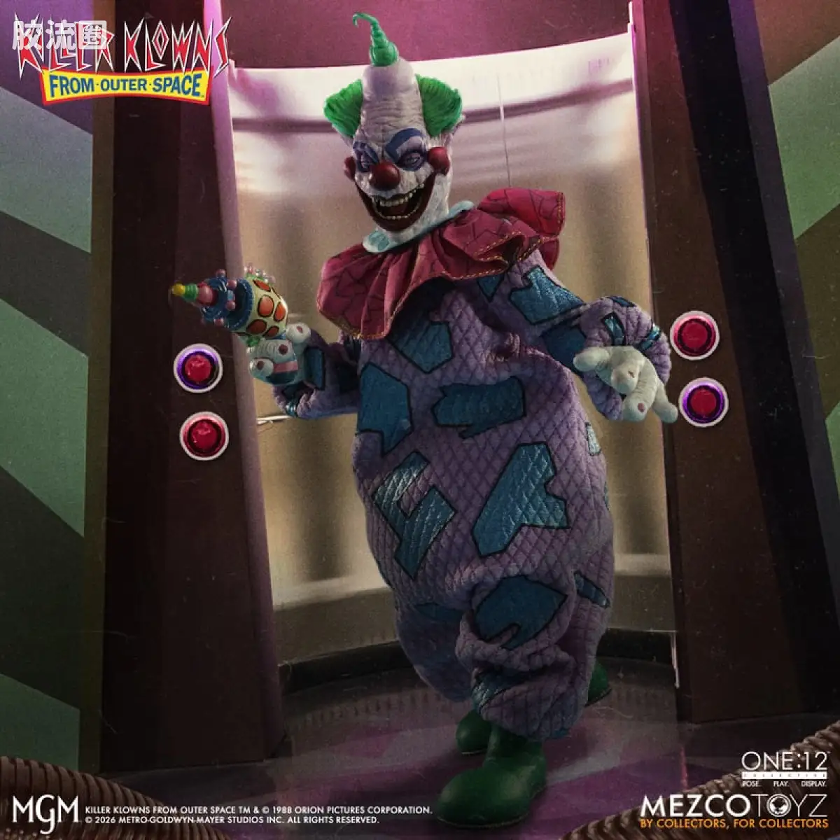 Mezco one-12系列 1/12集体系列 外太空杀人小丑：Jumbo - 图片