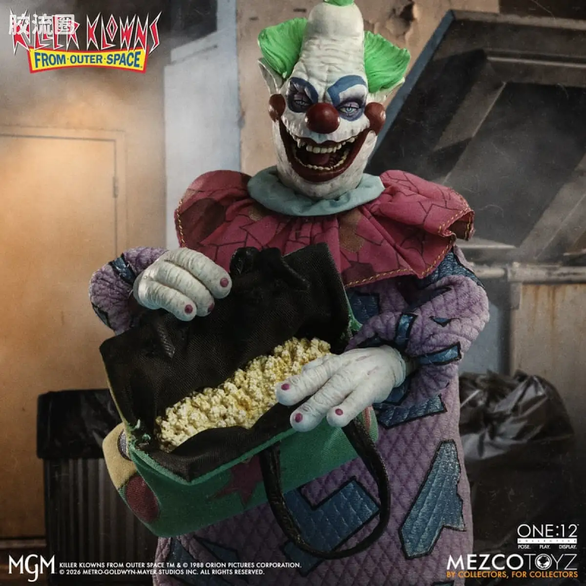 Mezco one-12系列 1/12集体系列 外太空杀人小丑：Jumbo - 图片