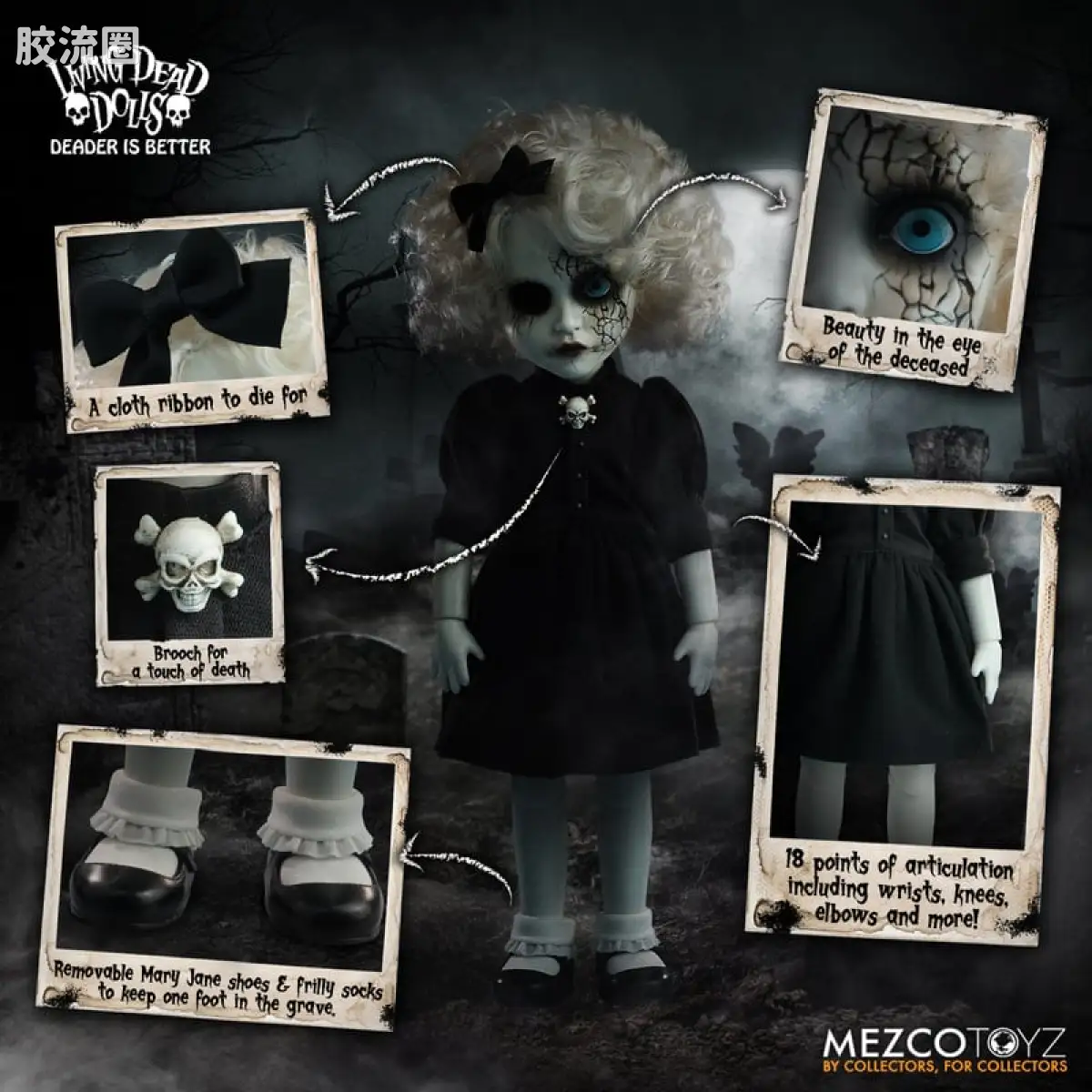 Mezco 娃娃系列 活死人娃娃系列 萝茨安妮 - 图片