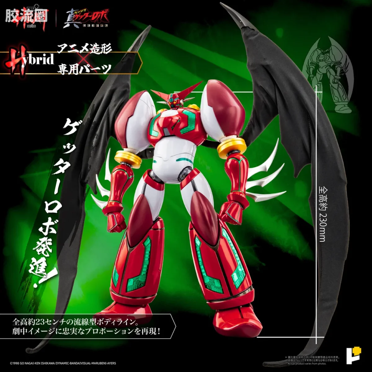 POSE+成品玩具系列 Metal Heat Series系列 真盖塔机器人1号（真盖塔机器人 世界最后之日ver.） - 图片