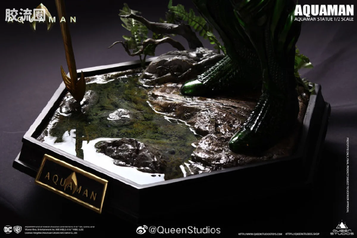 Queen Studios雕像系列 1/2雕像 Queen Studios 1/2 海王全身像 - 图片