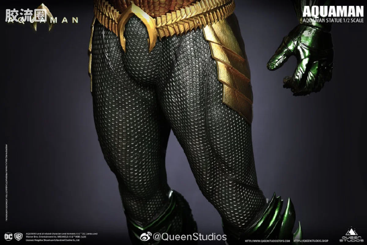 Queen Studios雕像系列 1/2雕像 Queen Studios 1/2 海王全身像 - 图片