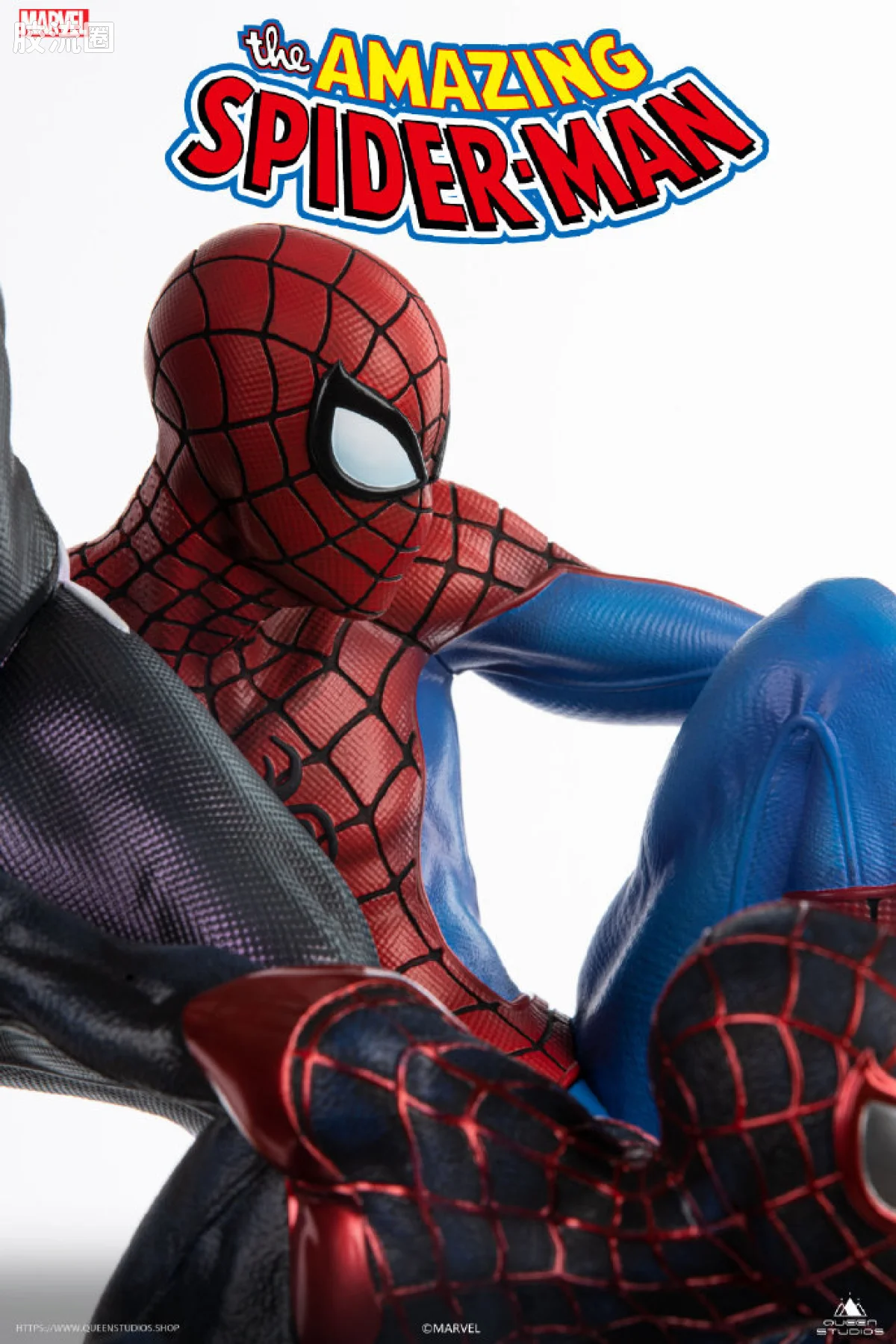 Queen Studios雕像系列 1/4雕像 超凡蜘蛛侠Spider-Verse1/4组合全身像 - 图片