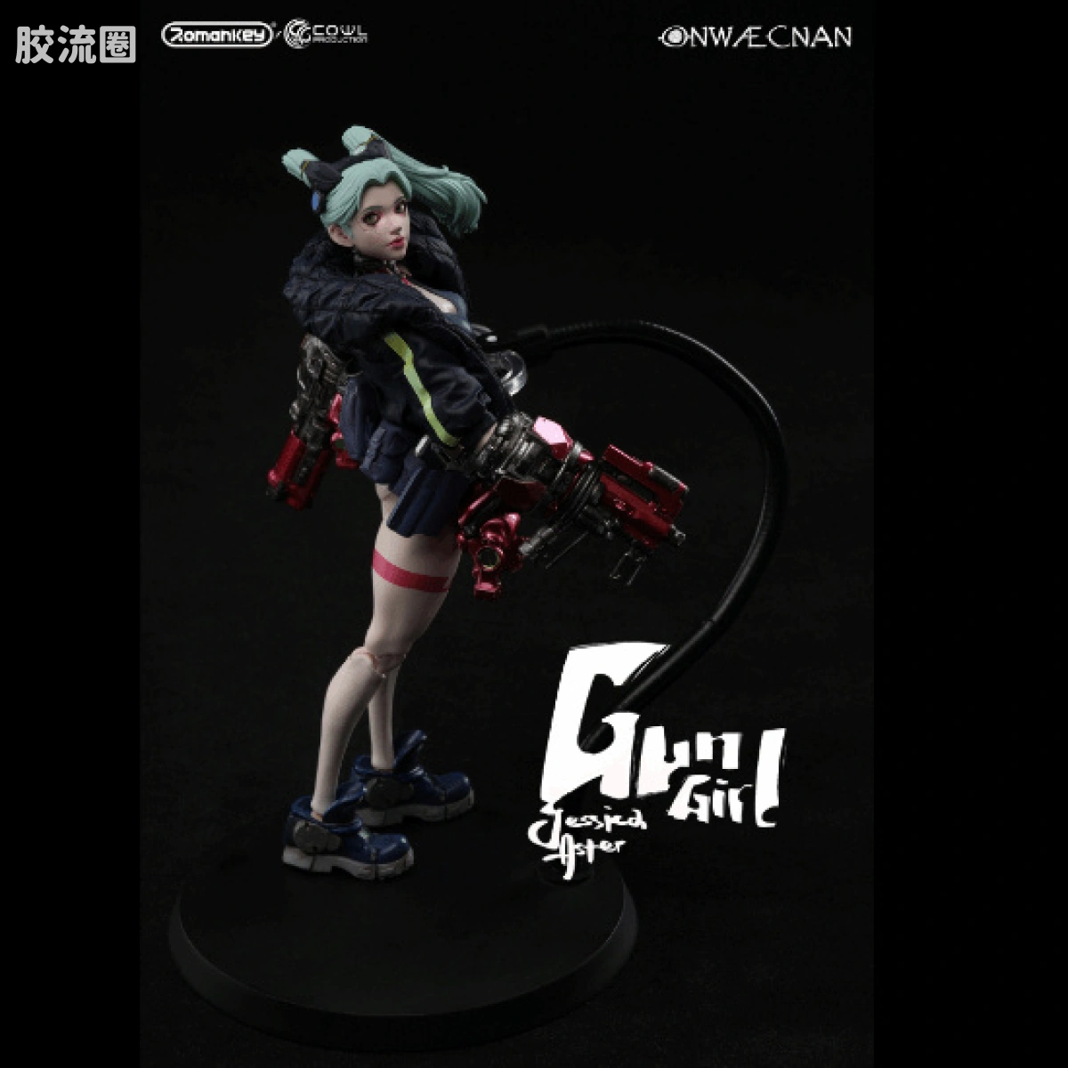 Romankey X VTOYS 超可动素体 枪女杰西卡 - 图片