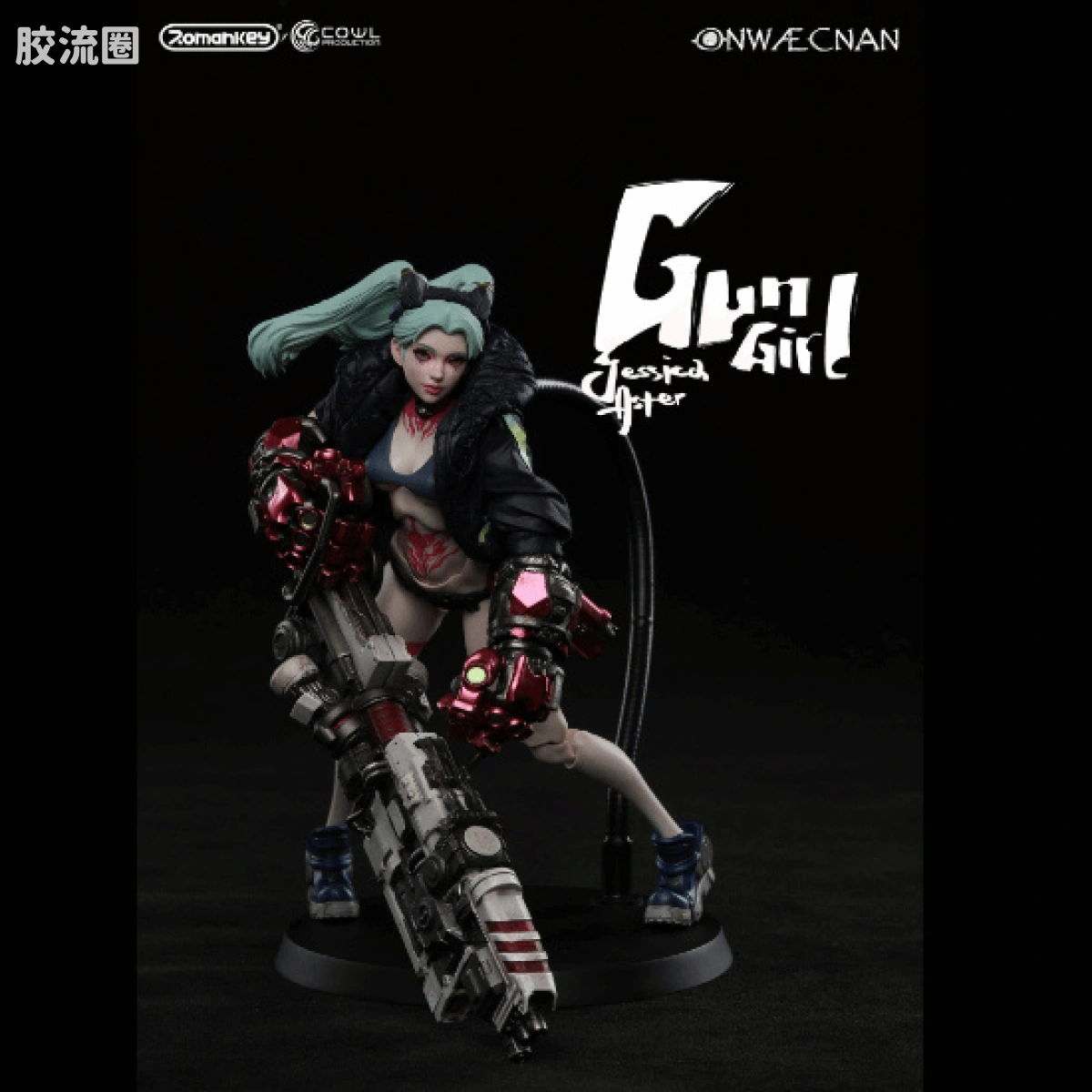 Romankey X VTOYS 超可动素体 枪女杰西卡 豪华版 - 图片