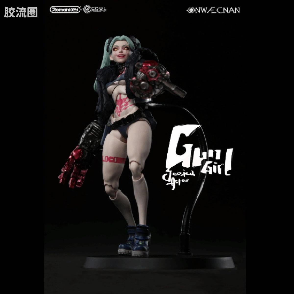 Romankey X VTOYS 超可动素体 枪女杰西卡 豪华版 - 图片