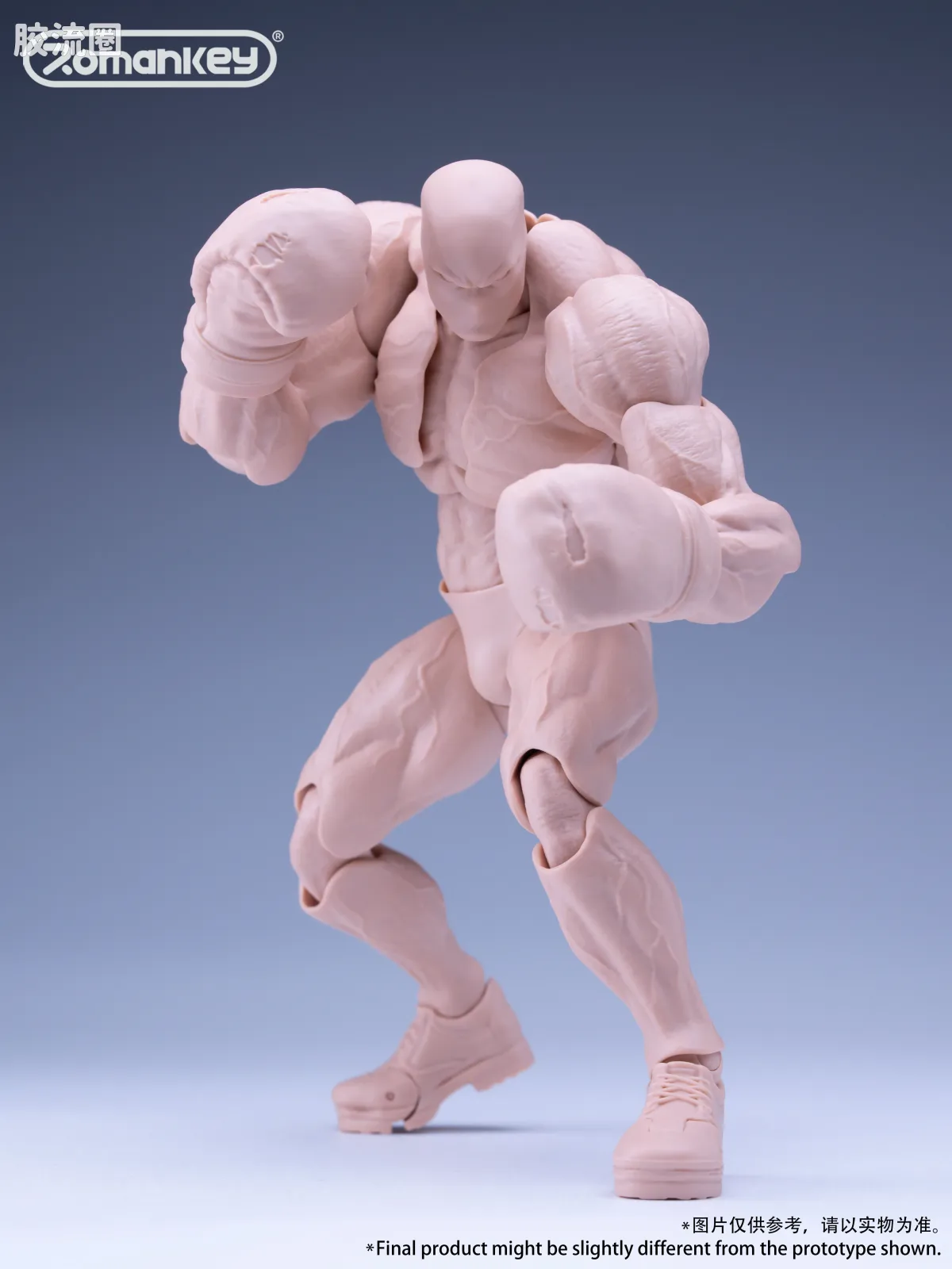Romankey X VTOYS null 大块头素体孔子 （白/黄/棕） - 图片