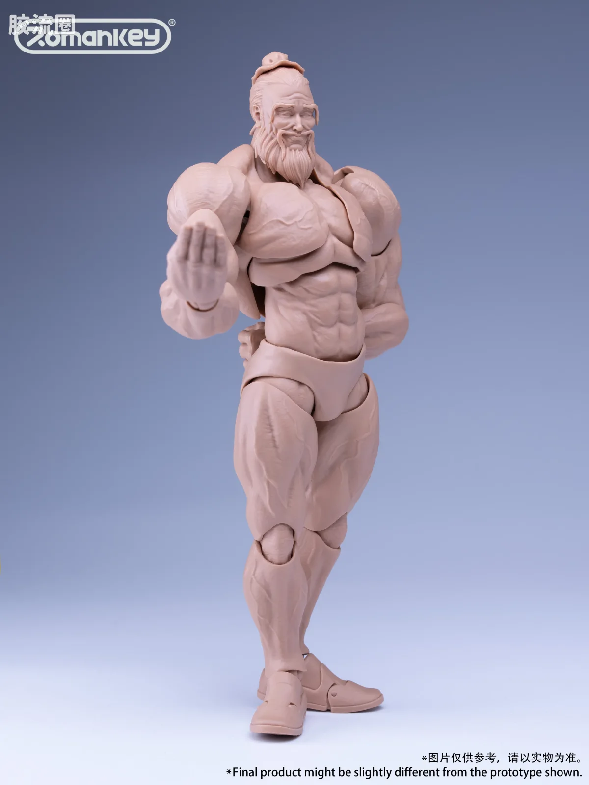 Romankey X VTOYS null 大块头素体孔子 （白/黄/棕） - 图片