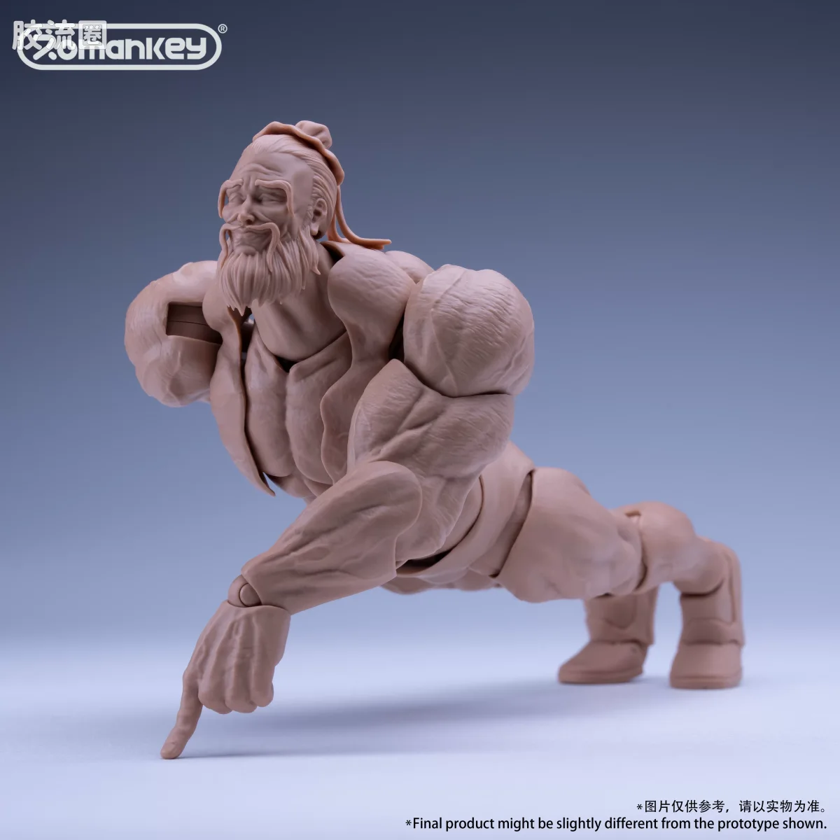 Romankey X VTOYS null 大块头素体孔子 （白/黄/棕） - 图片
