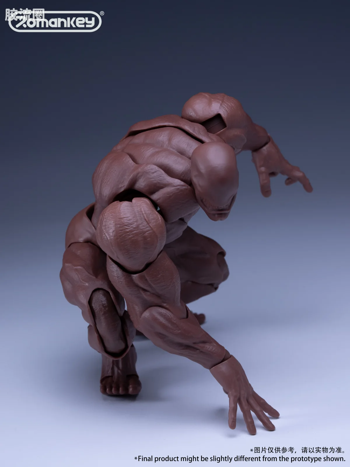 Romankey X VTOYS null 大块头素体孔子 （白/黄/棕） - 图片