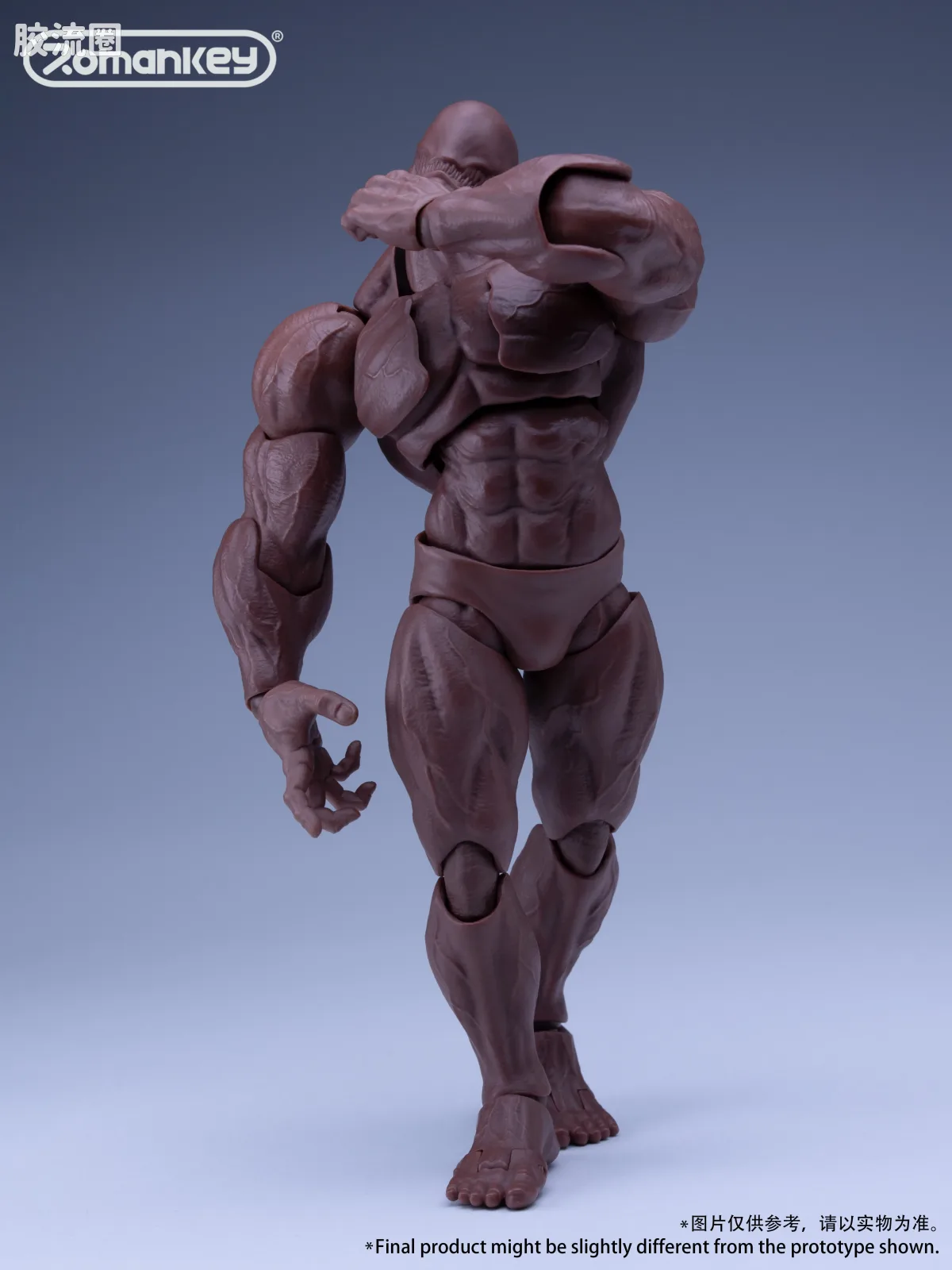 Romankey X VTOYS null 大块头素体孔子 （白/黄/棕） - 图片