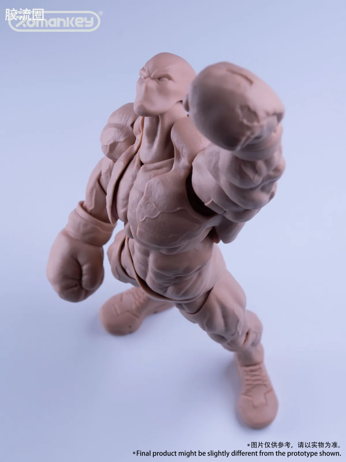Romankey X VTOYS null 大块头素体孔子 （白/黄/棕） - 图片