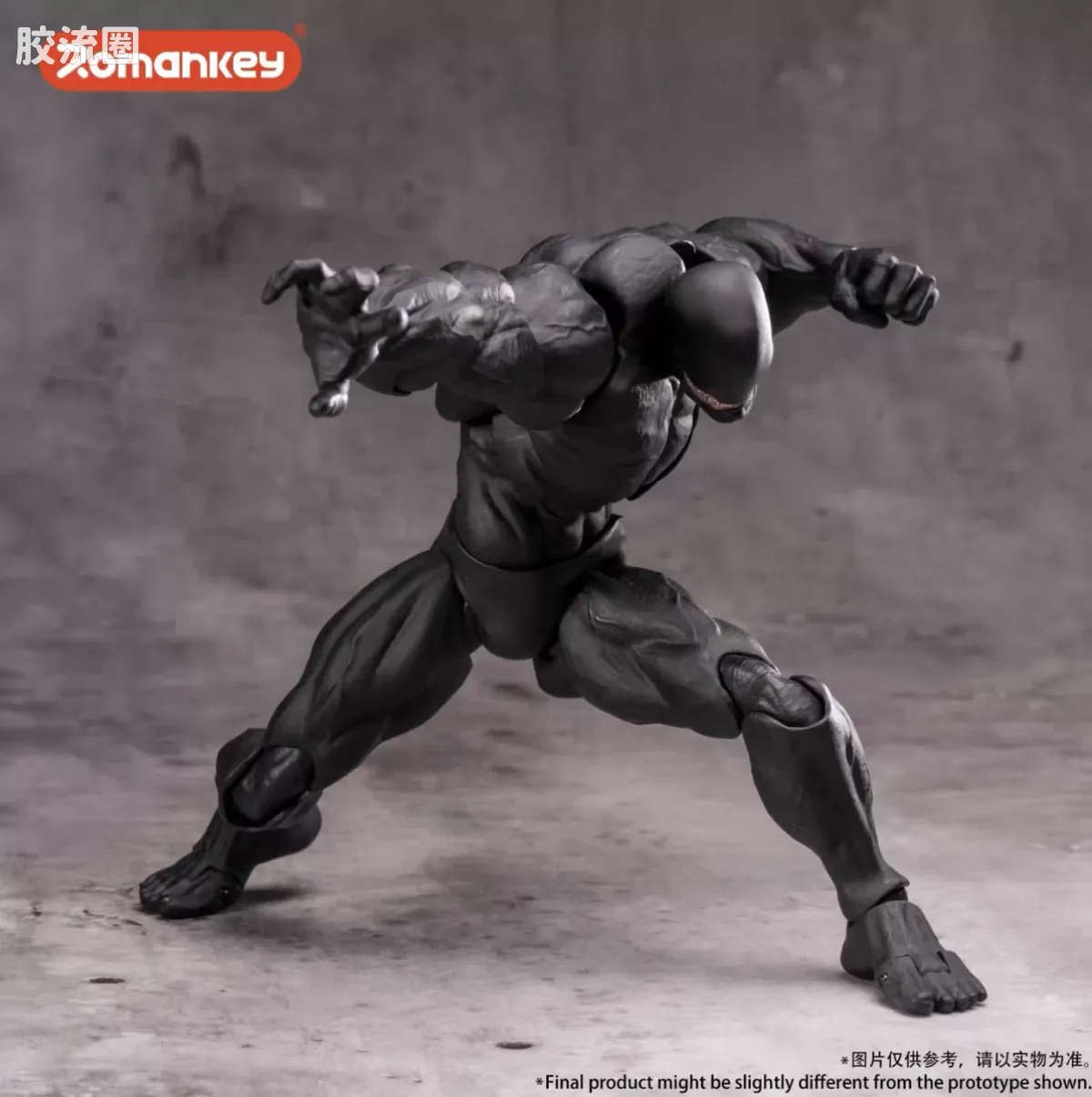 Romankey X VTOYS null 大块头素体 黑色限定 - 图片