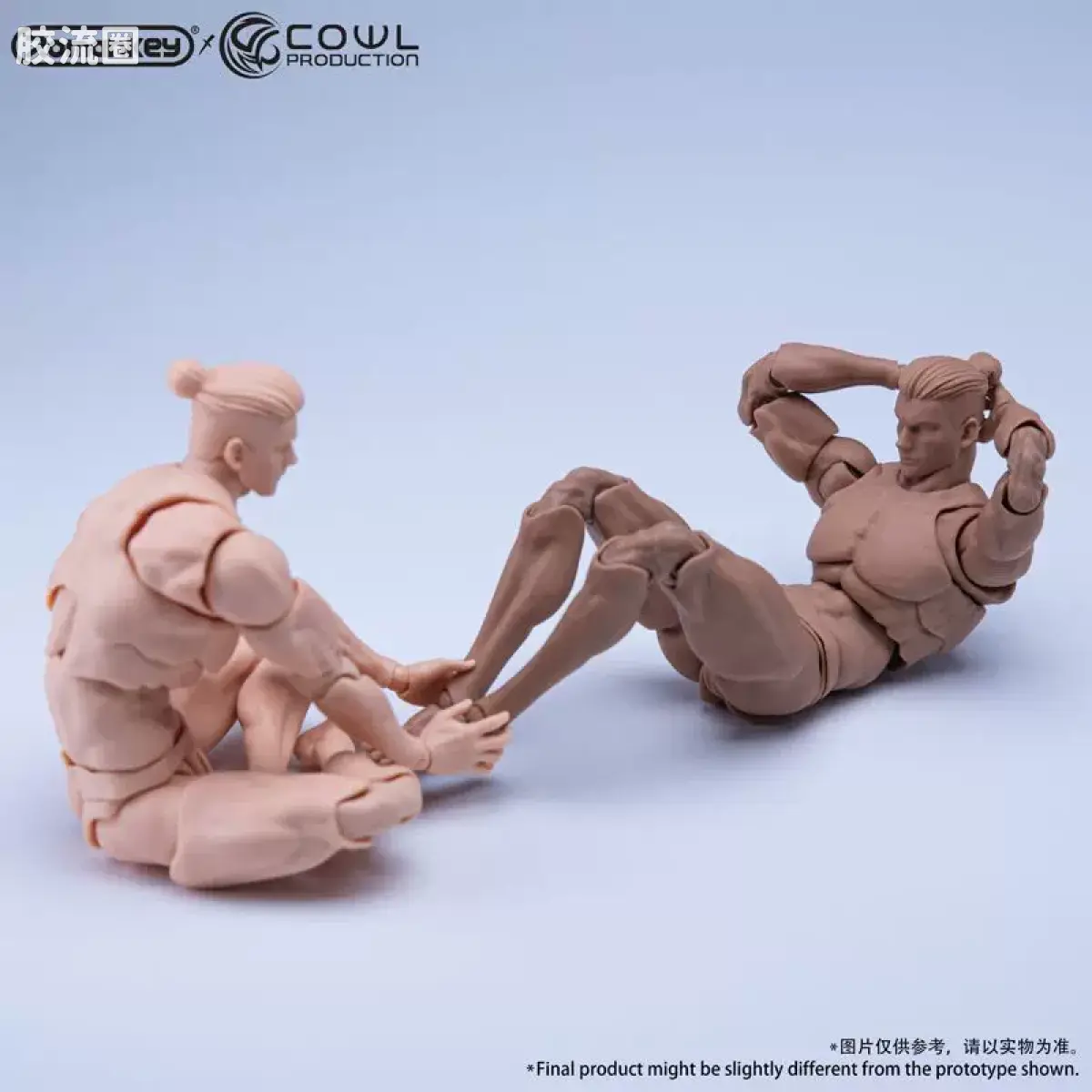 Romankey X VTOYS 超可动素体 男体 （白/黄/棕） - 图片