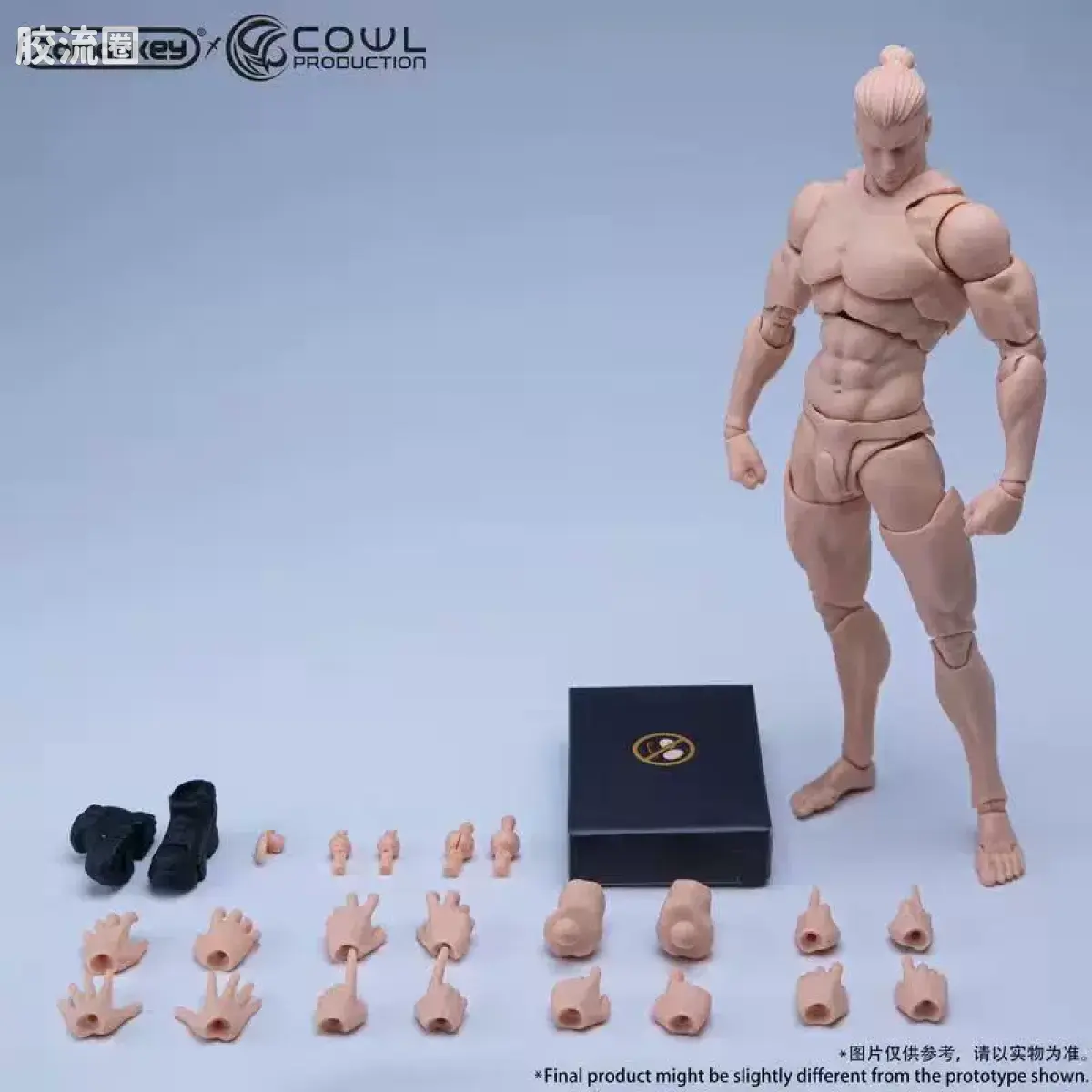 Romankey X VTOYS 超可动素体 男体 （白/黄/棕） - 图片