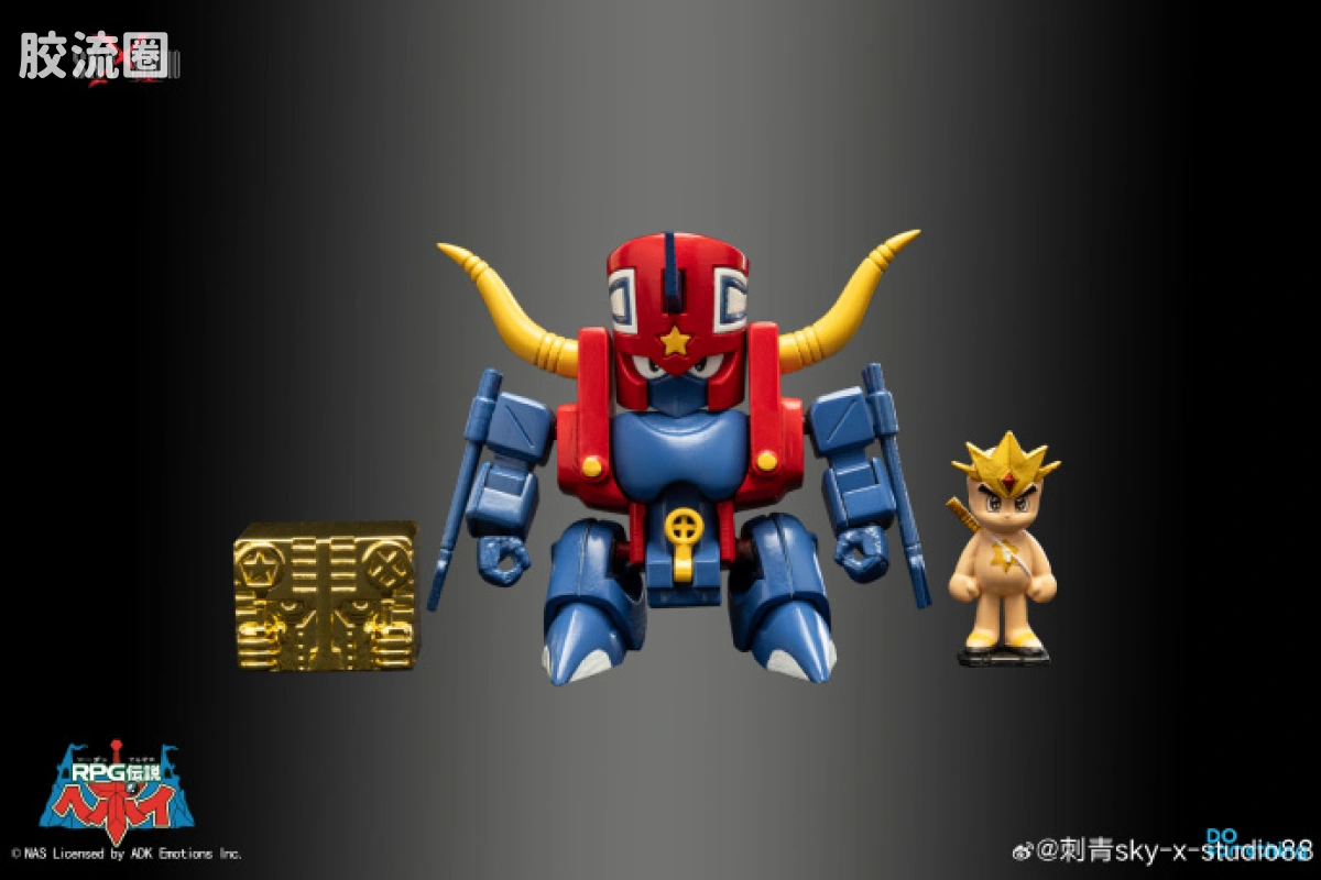 Sky X Studio 机甲成品玩具 Sky X Studio 机甲综合 SXD-15  白色飞龙城堡 & MD骑士达伽龙 - 图片