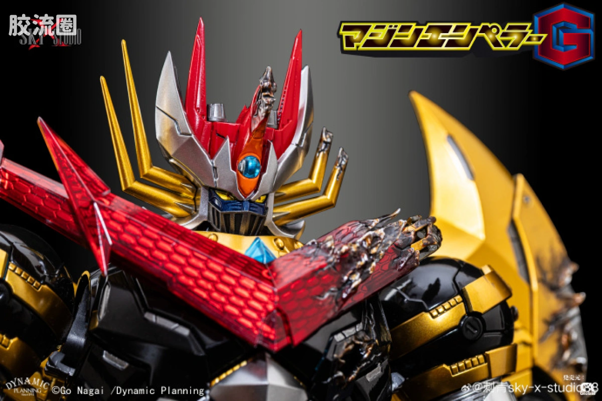 Sky X Studio 机甲成品玩具 Sky X Studio 机甲综合 SXD-20J 魔神皇帝G 飞翼&战损配件包 - 图片