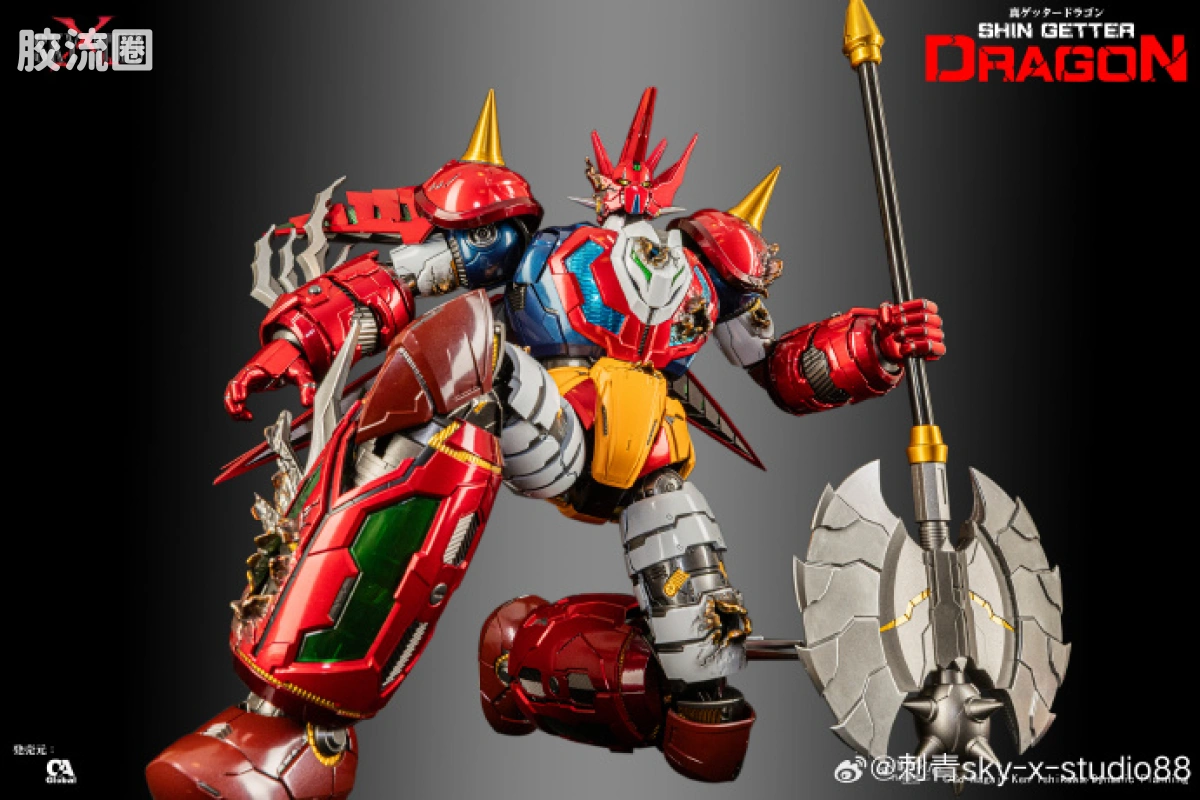 Sky X Studio 机甲成品玩具 Sky X Studio 机甲综合 SXD-21P 真盖塔龙 旋风&战损配件包 - 图片