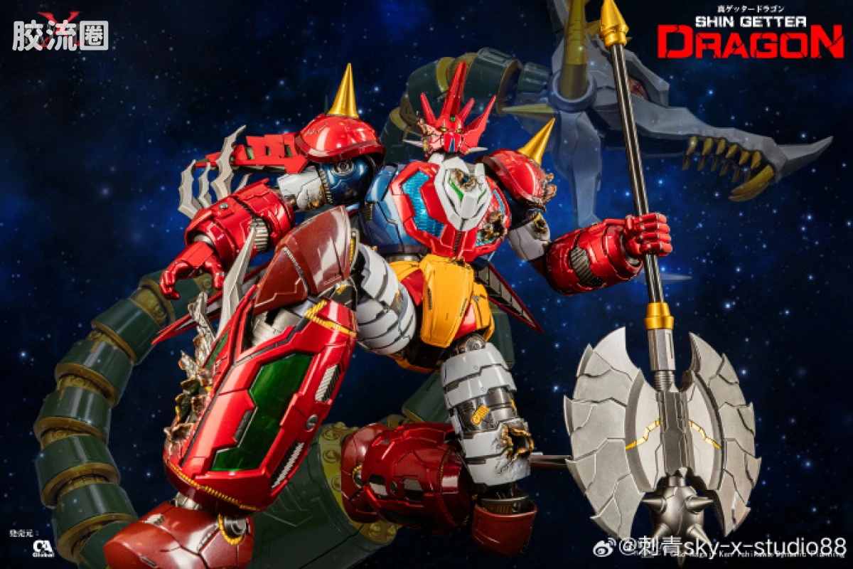 Sky X Studio 机甲成品玩具 Sky X Studio 机甲综合 SXD-21P 真盖塔龙 旋风&战损配件包 - 图片