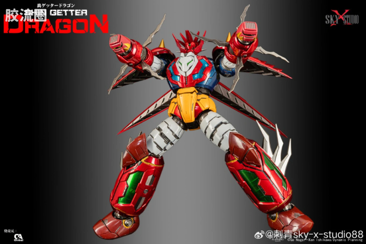 Sky X Studio 机甲成品玩具 Sky X Studio 机甲综合 SXD-21P 真盖塔龙 旋风&战损配件包 - 图片